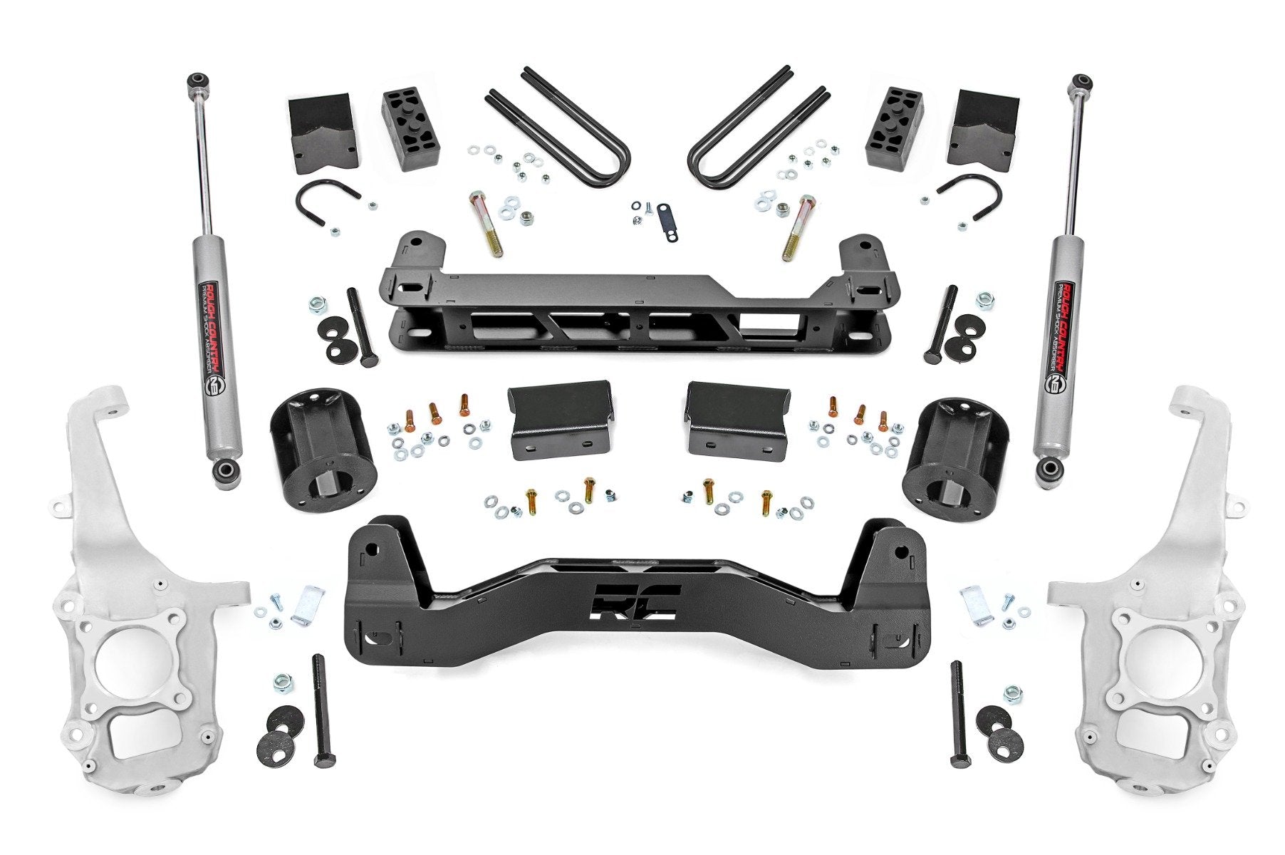 Rough Country 4 Inch Lift Kit For Ford F-150 2WD 2021-2022 40830