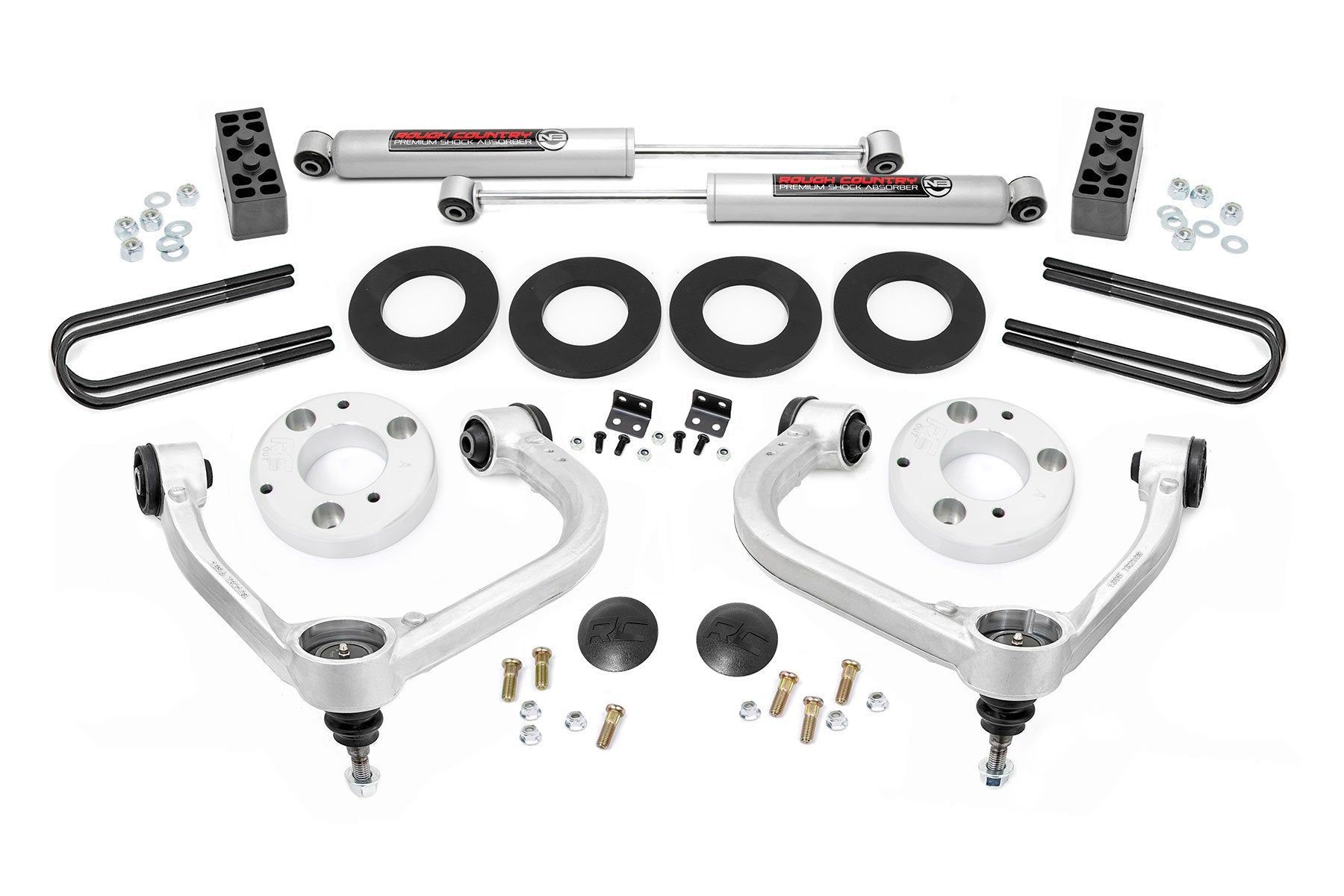 Rough Country 3 Inch Lift Kit for Ford F-150 4wd 2023 41430
