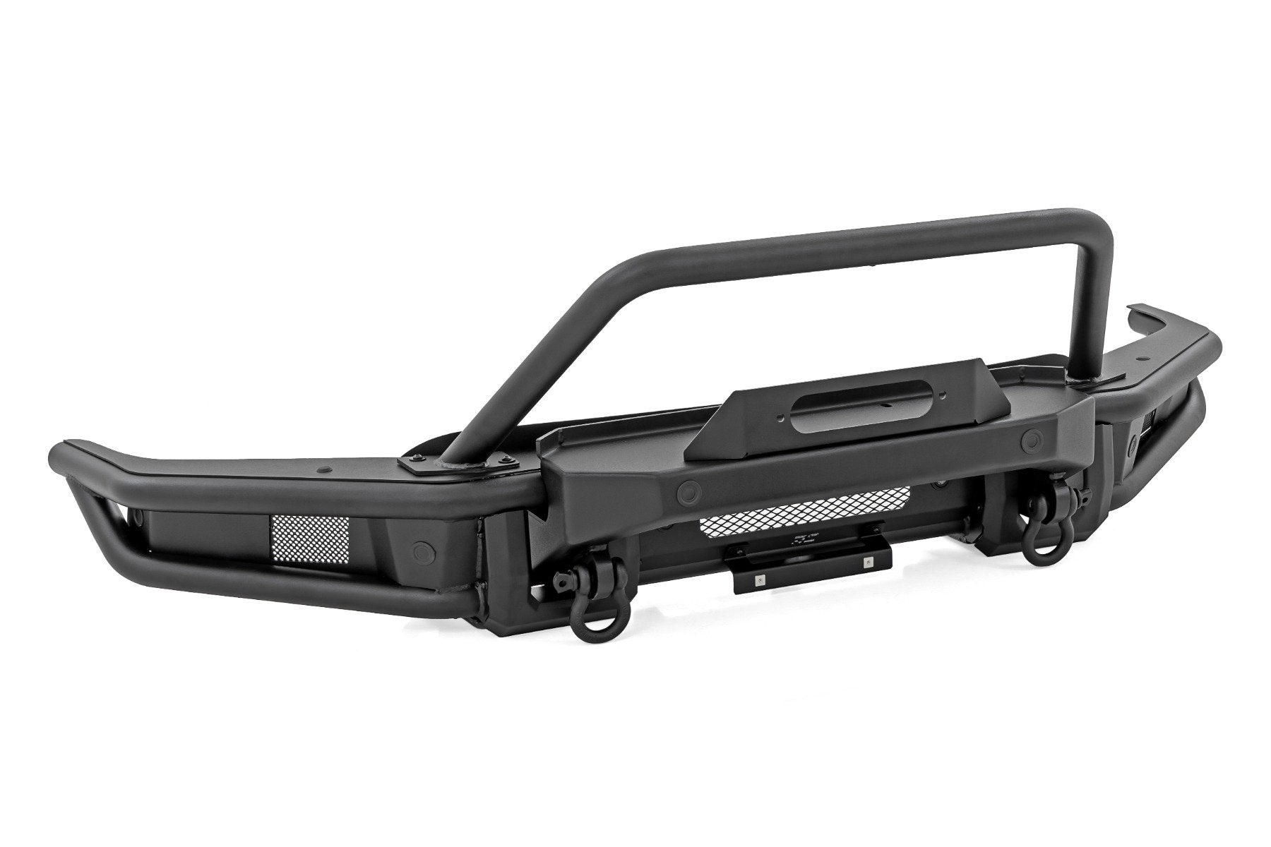 Rough Country Front Bumper | Tubular | Winch Mount | for Ford F-150 2021-2023 51216W
