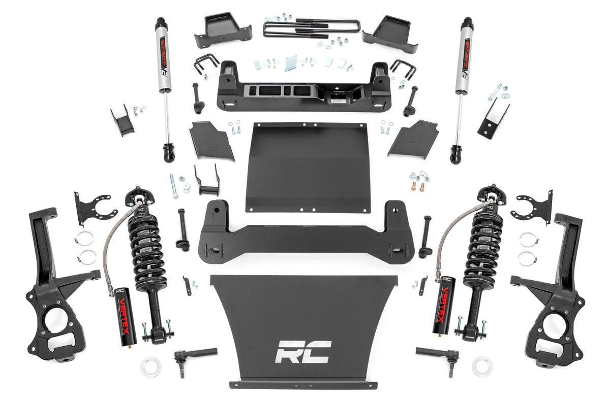 Rough Country 6" Lift Kit Chevy Silverado 1500 4WD 2019-2024 21630
