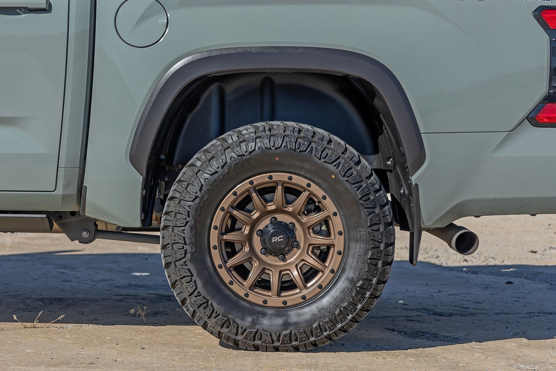 Rough Country Rear Wheel Well Liners Toyota Tundra 2022-2024 4610