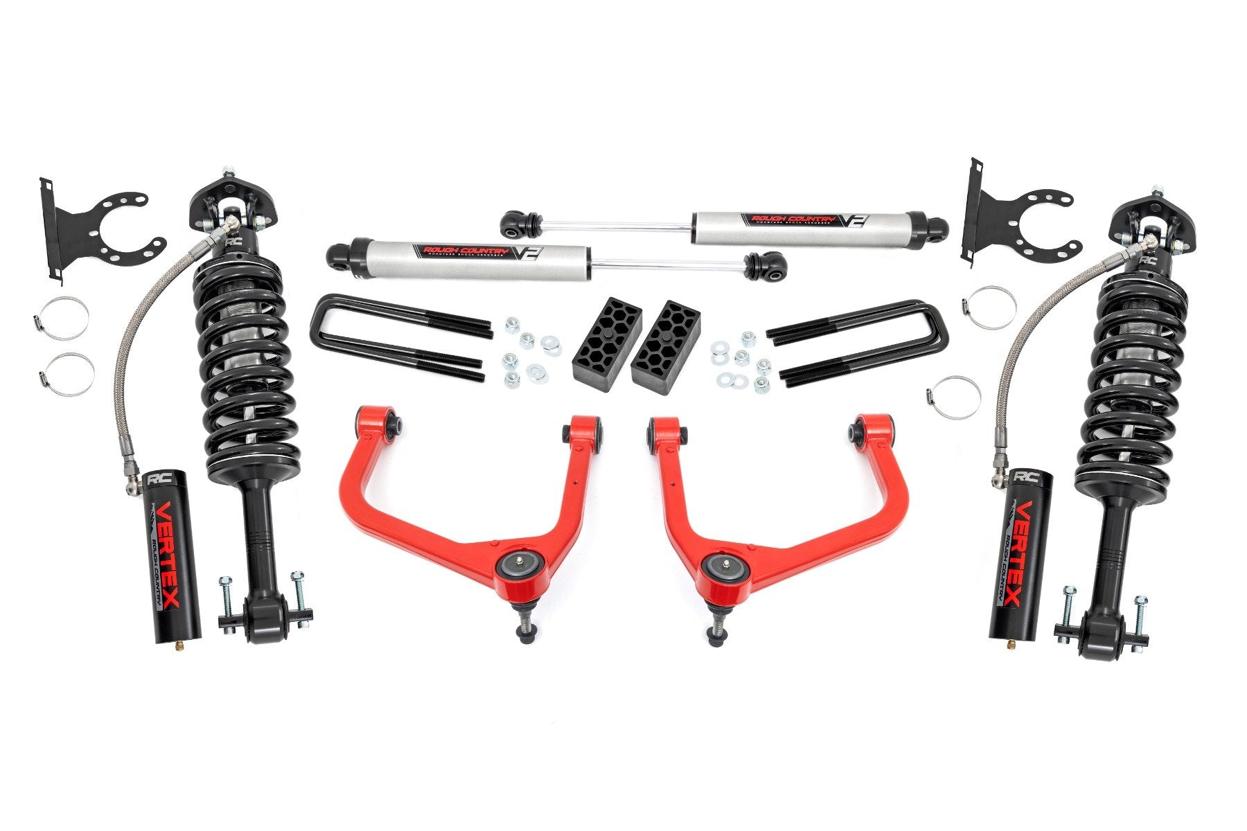 Rough Country 3.5" Lift Kit Vertex/V2 GMC Sierra 1500 19-25 22657RED