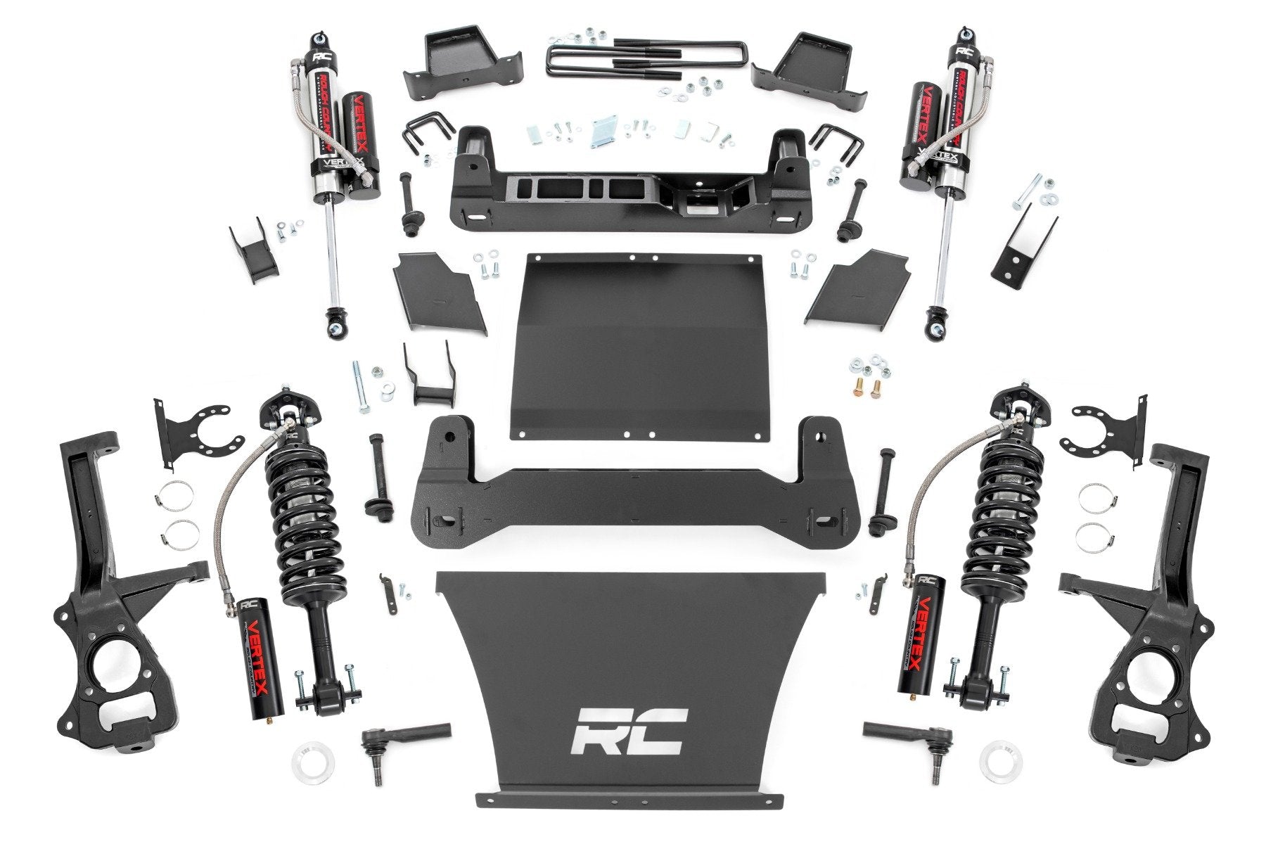 Rough Country 4" GM Lift Kit Vertex 19-21 1500 Trailboss / AT4 PU 4wd GAS 27550