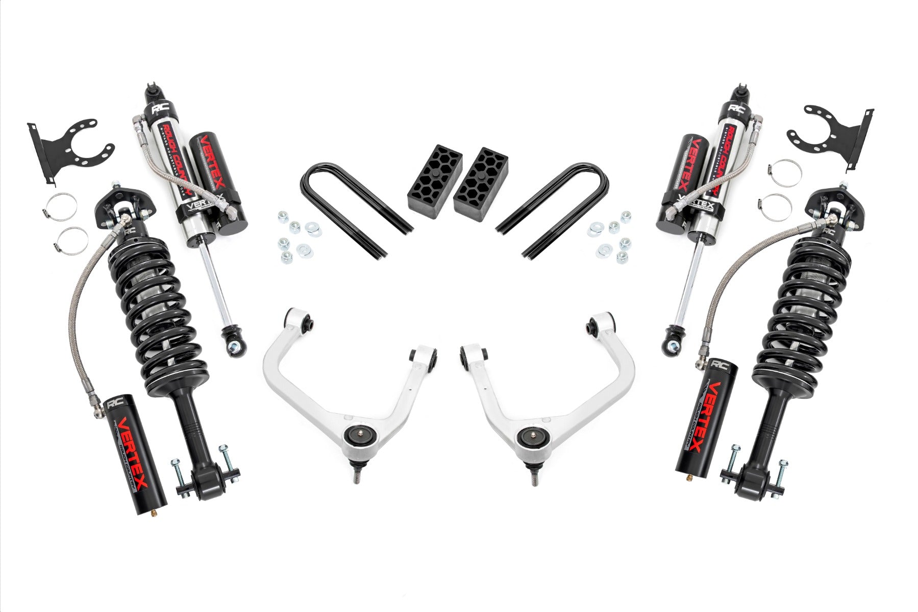 Rough Country 3.5 Inch Lift Kit | Vertex | Rear Mono Leaf | Chevy Silverado 1500 (25-26) 28250_A