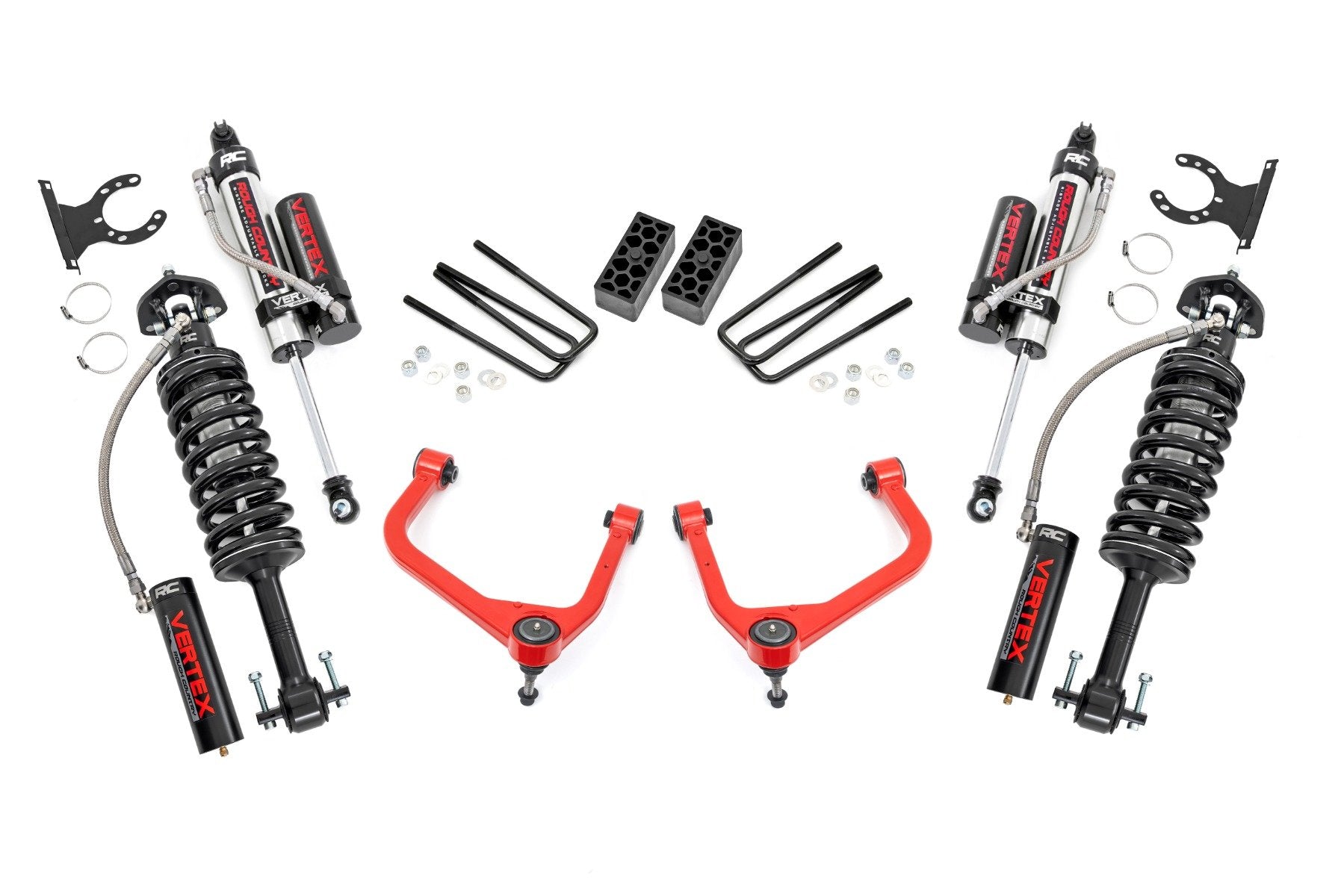 Rough Country 3.5" Lift Kit Vertex GMC Sierra 1500 19-25 22650RED