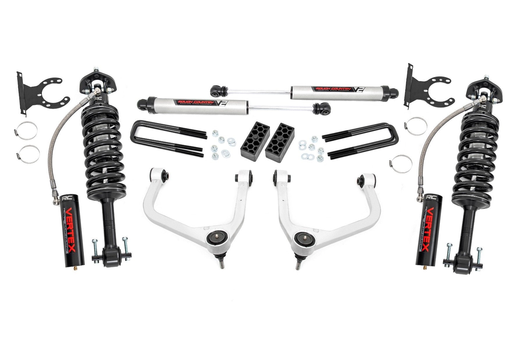 Rough Country 3.5 Inch Lift Kit for GMC Sierra 1500 2WD/4WD (19-25) Vertex/V2 22657