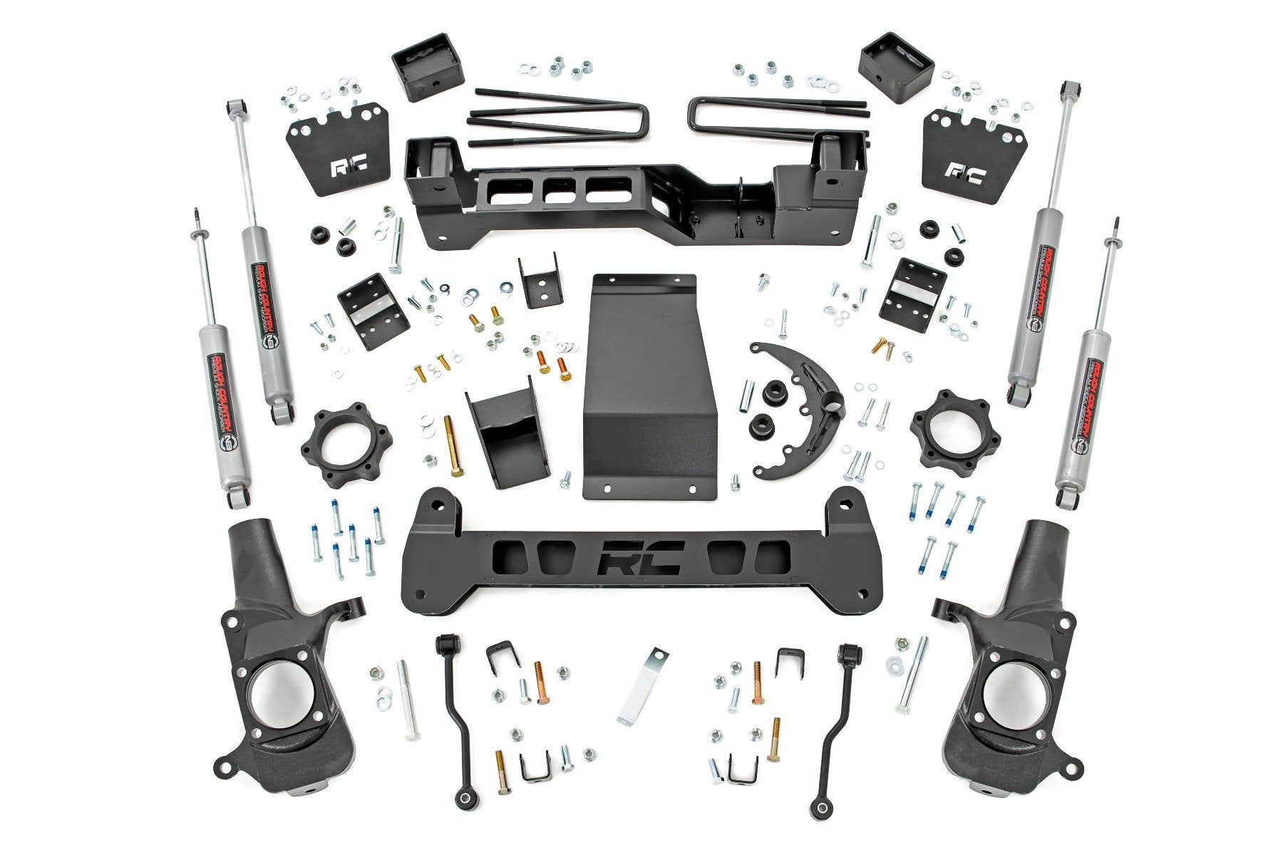 Rough Country 6in GM Suspension Lift Kit 01-10 2500HD 4wd 29730A