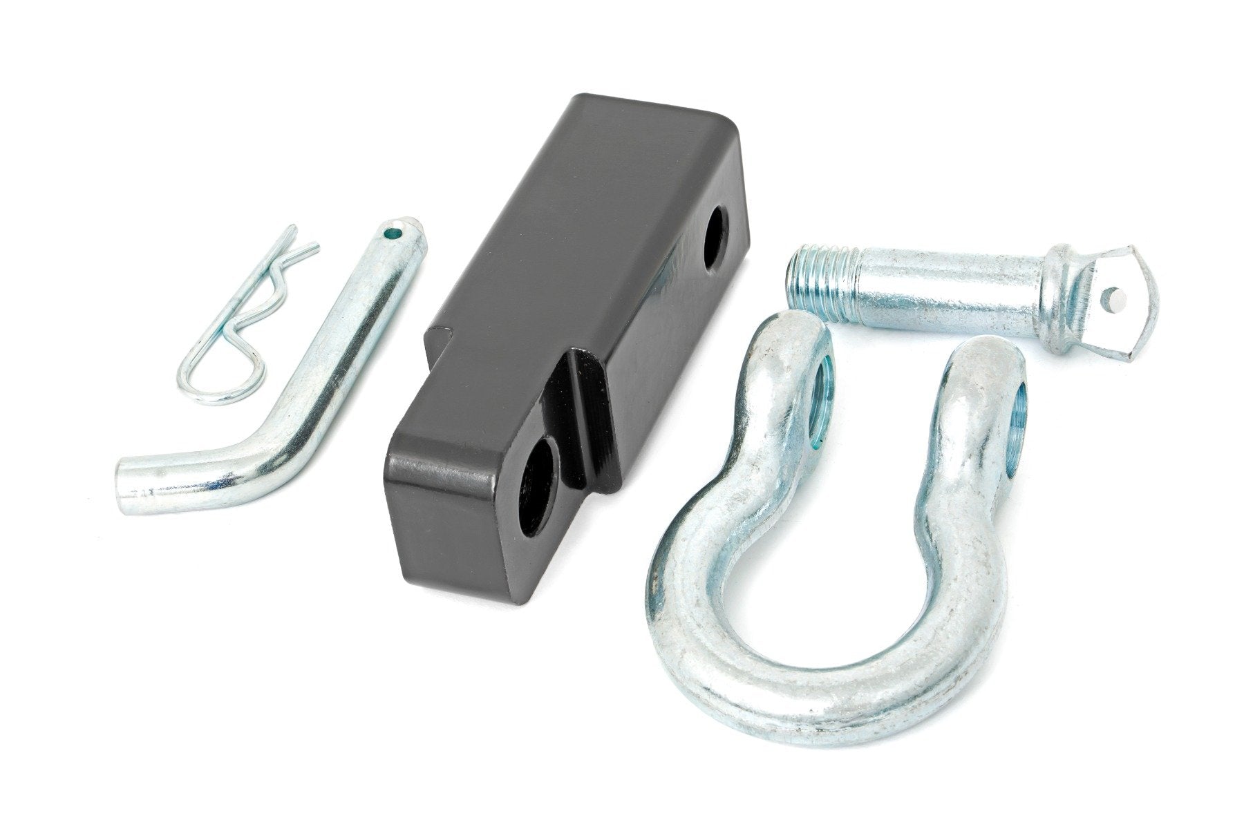 Rough Country 2" Suspension Receiver D Ring Shackle Kit W/ Pin RS157A