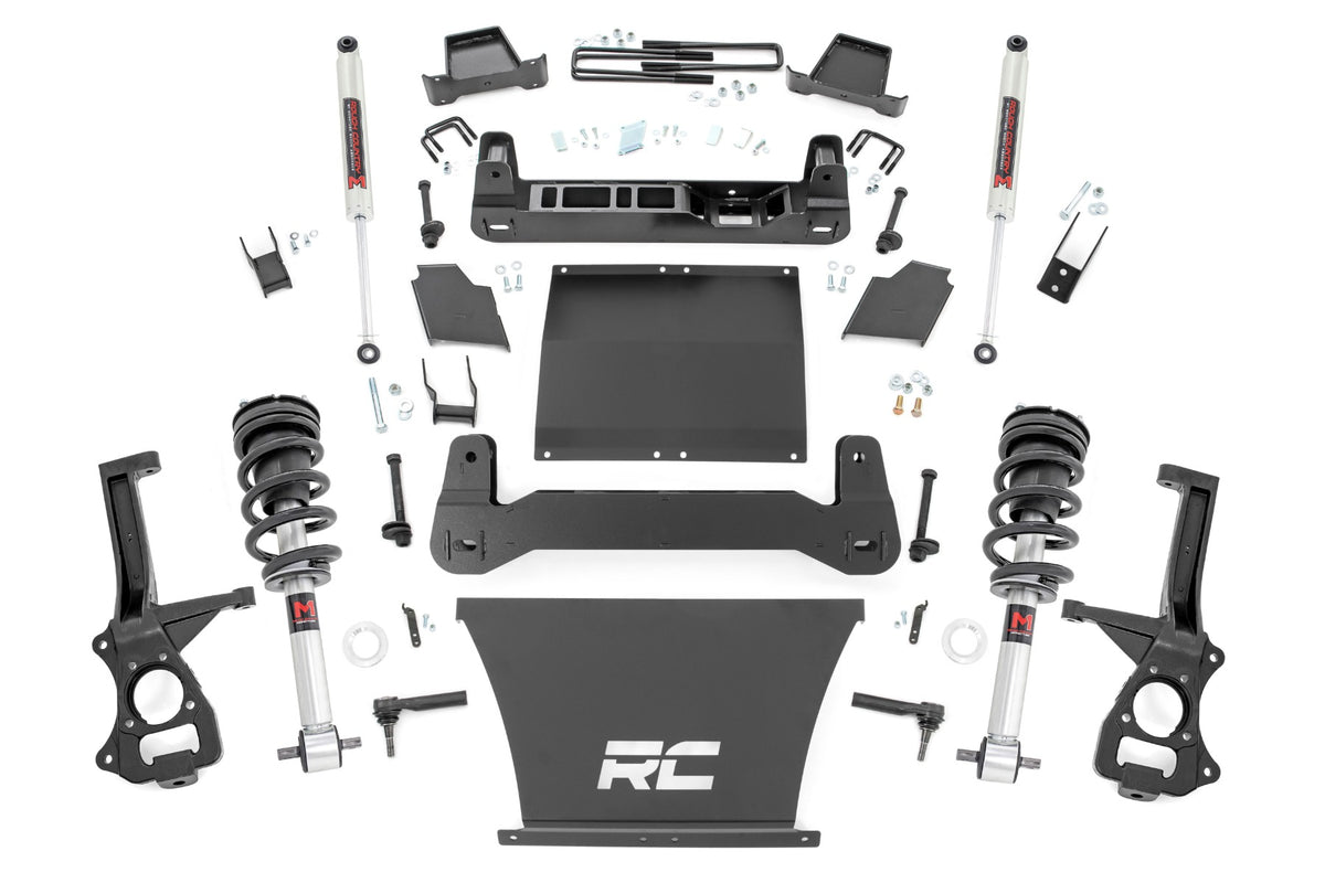 Rough Country 6" Lift Kit Chevy Silverado 1500 4WD 2019-2024 21630