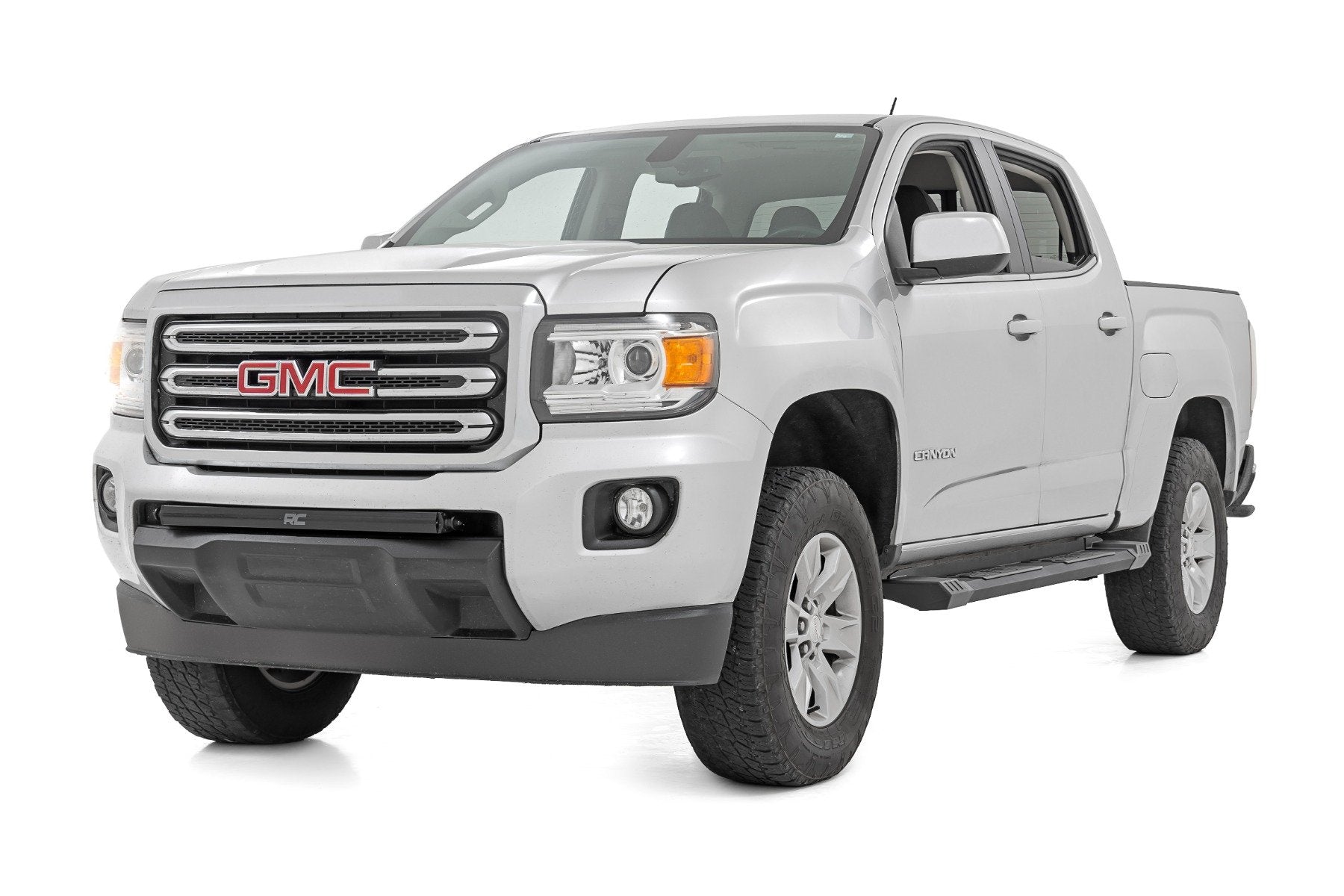 Rough Country HD2 Running Boards Crew Cab Chevy/GMC Canyon/Colorado 2015-2023 SRB151977A