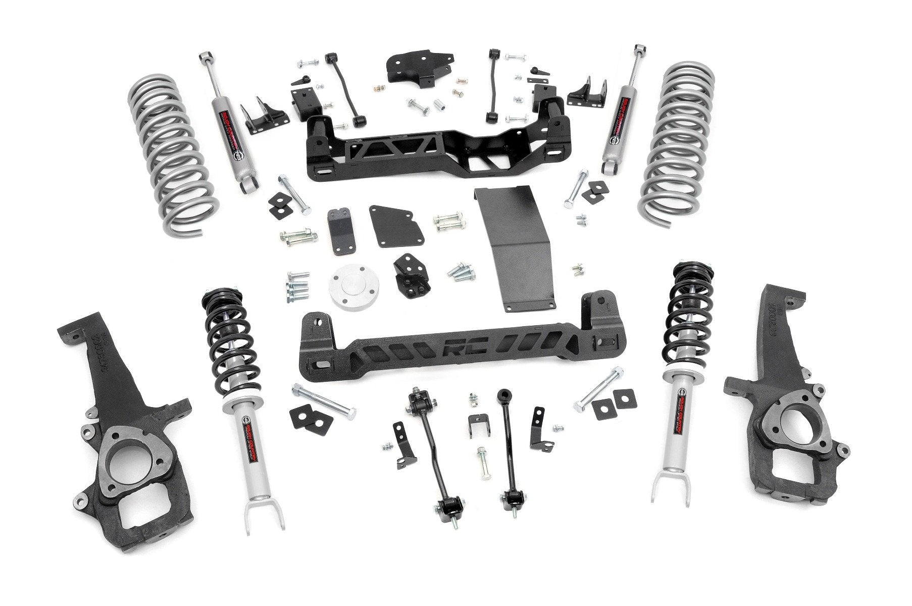 Rough Country Lift Kit 6" for RAM 1500/Dodge N3 Struts & Shocks 12-18+ Classic 33232