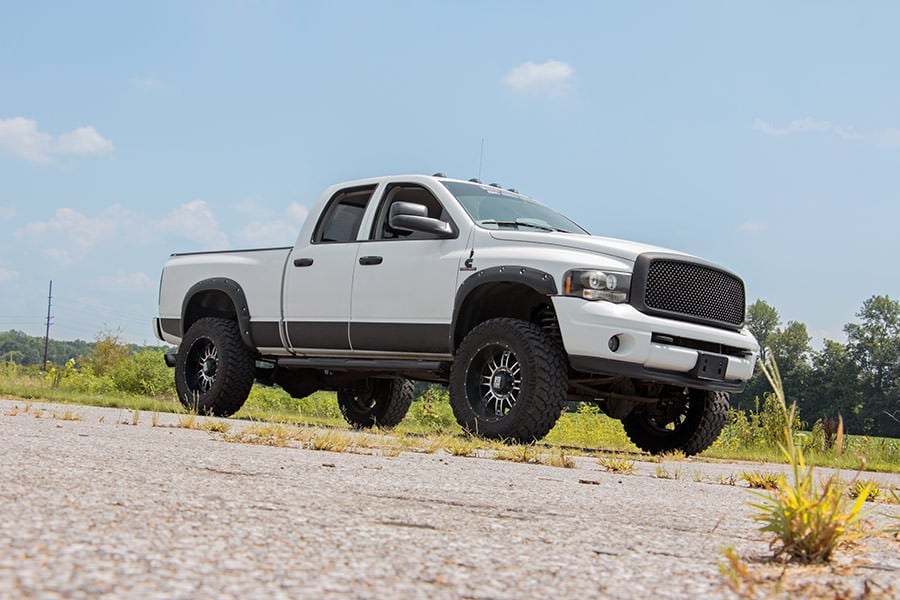 Rough Country 3in Dodge Suspension Lift Kit w/V2 Shocks 03-13 for RAM 2500/3500 34370