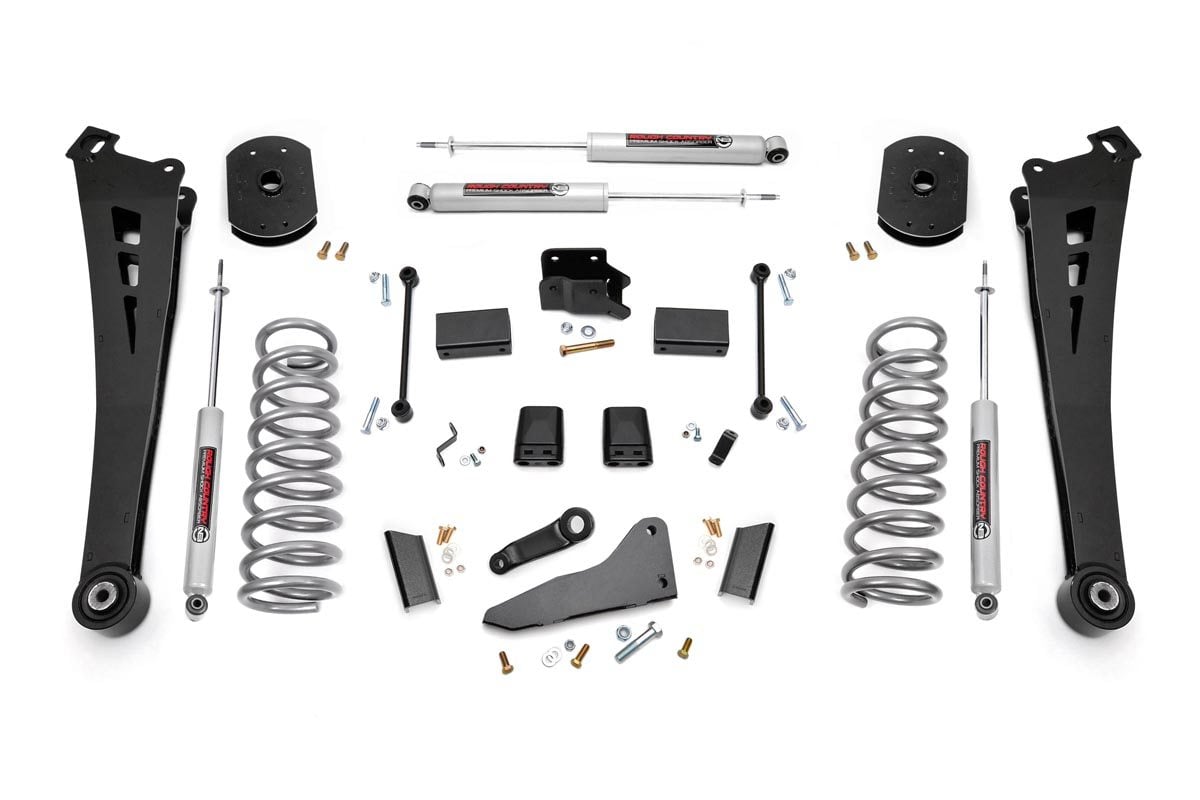 Rough Country 4.5" for Dodge Lift Kit Coil Springs 14-18 Ram Powerwagon 2500 Gas 39830