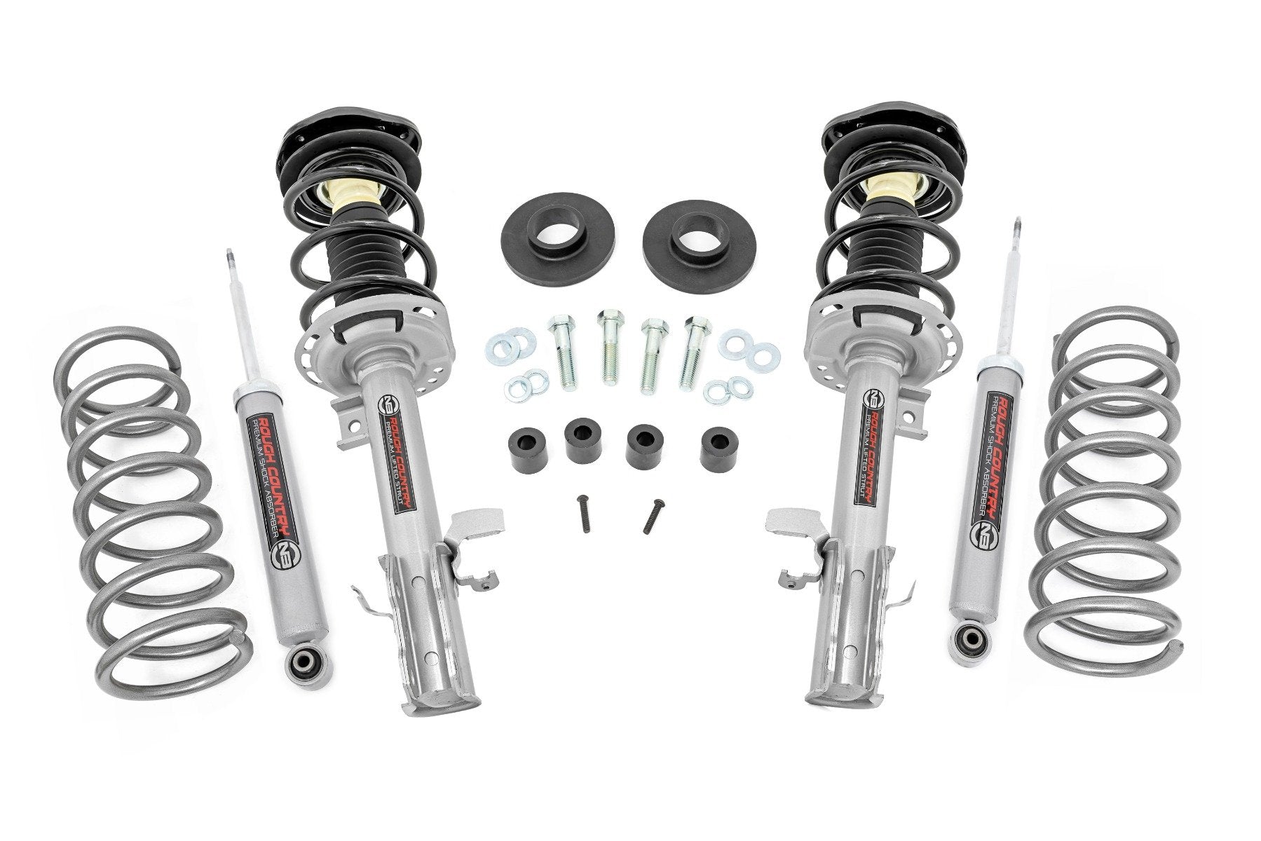 Rough Country 2 Inch Lift Strut Kit For Ford Maverick 4wd (2022-2025) 51364