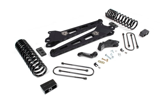 Zone Offroad for Dodge Ram 3500 4.5" Radius Arm Suspension System Lift Kit 13-18