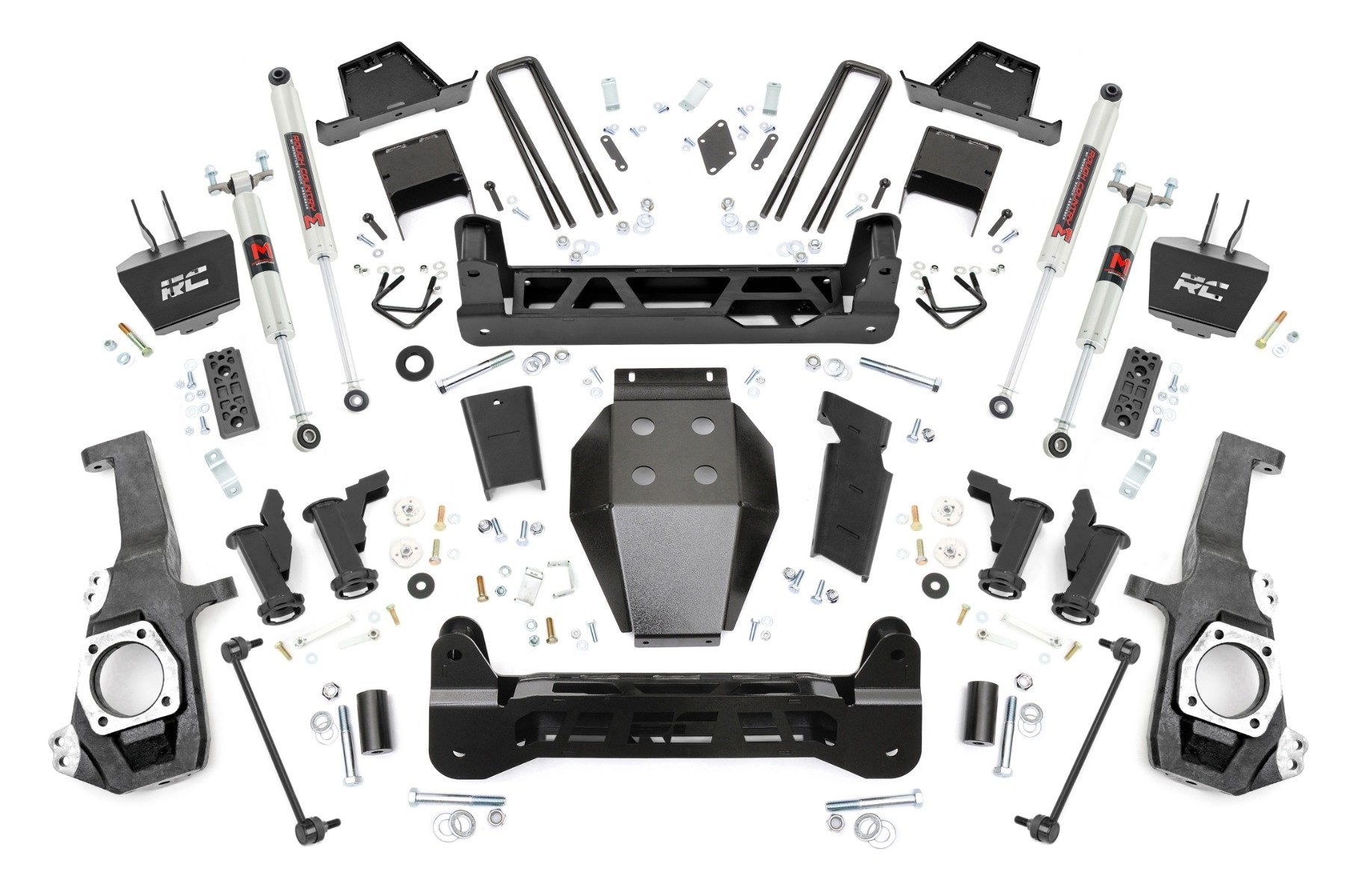 Rough Country 7" Lift Kit | Torsion Drop | M1 | Chevy/GMC 2500HD/3500HD (20-25)
