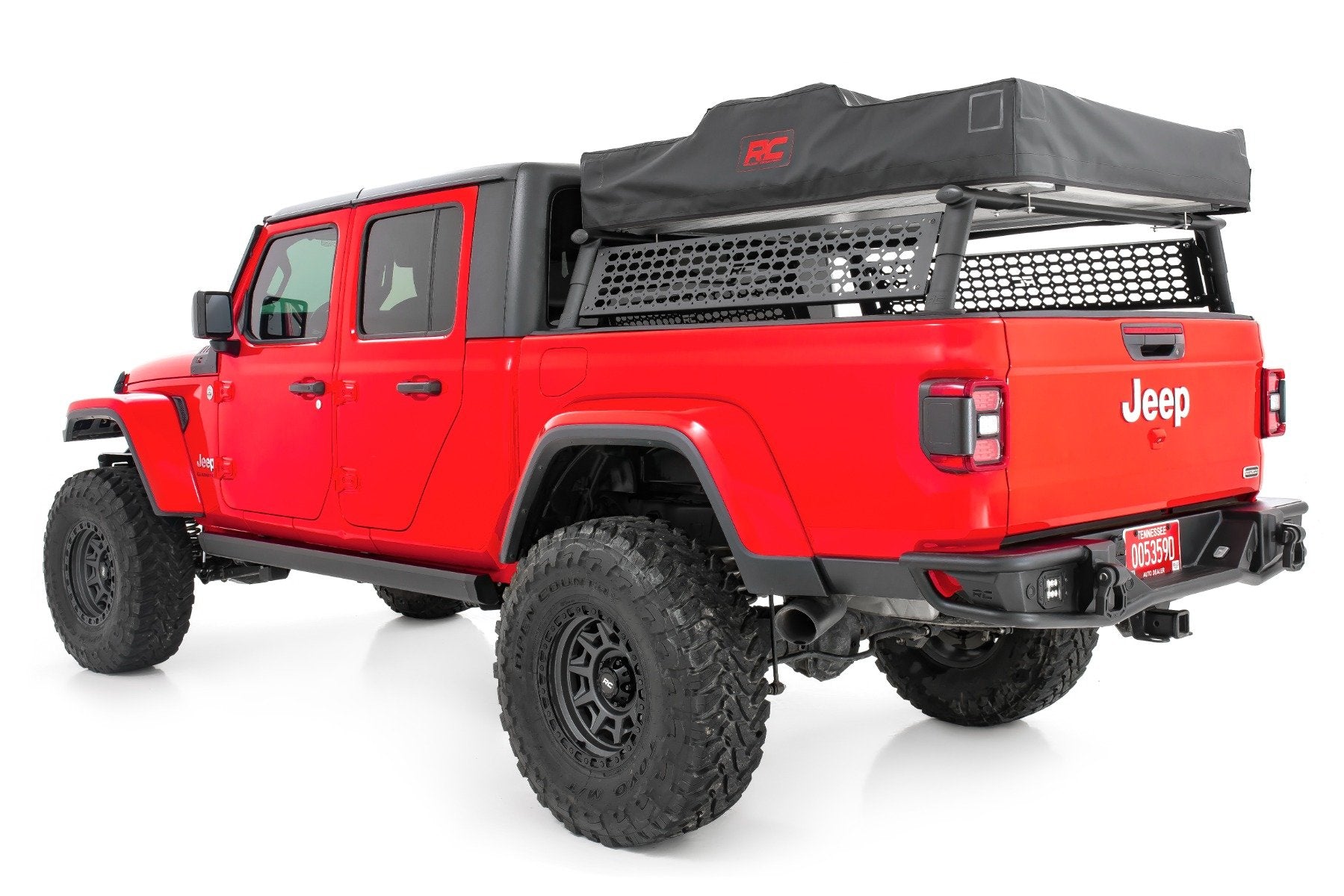 Rough Country Bed Rack Half Rack Aluminum Jeep Gladiator JT 4WD 20-23 10644