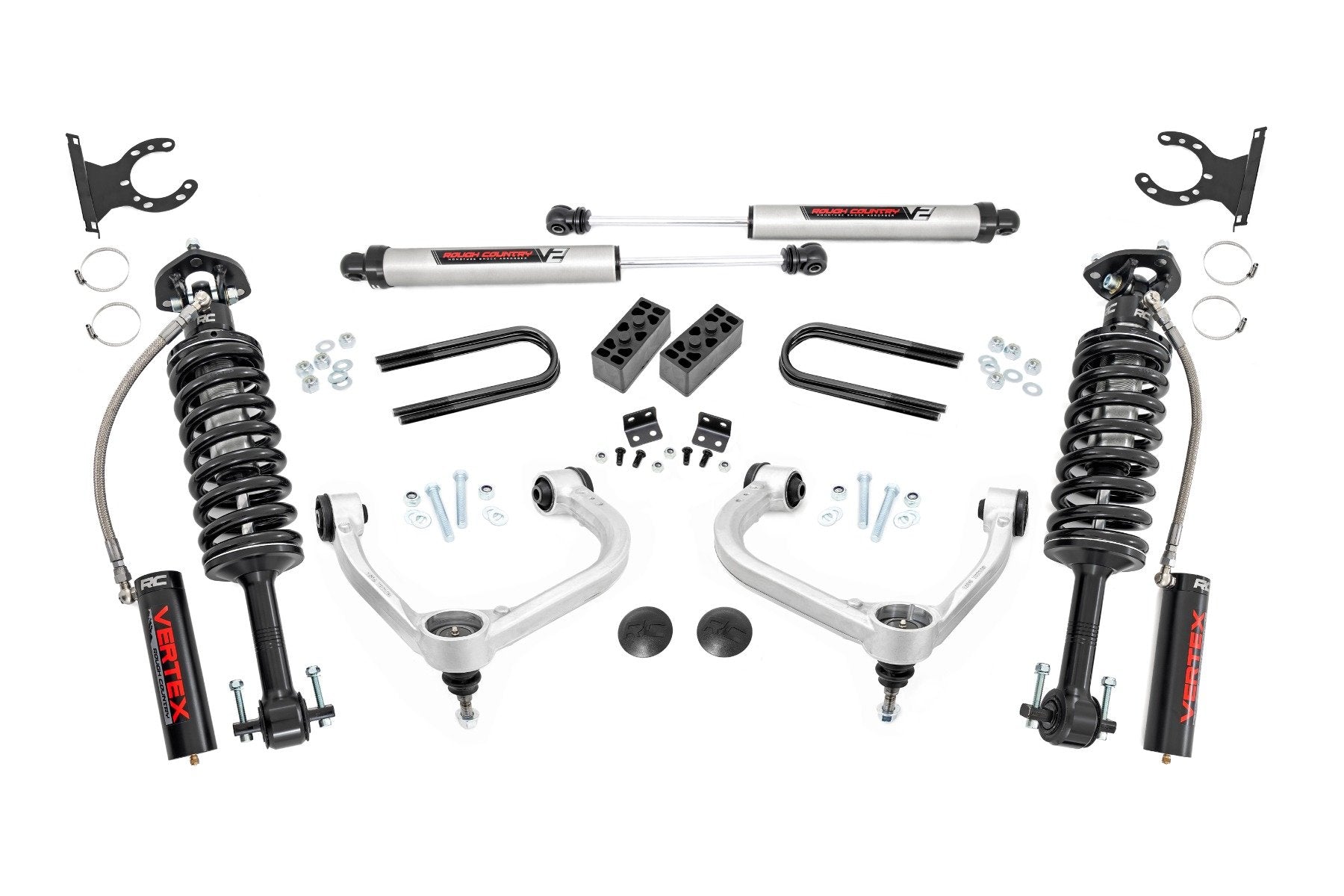 Rough Country 3 In Lift Kit for Ford F-150 4wd 21-25 Forged UCA Vertex/V2 41457