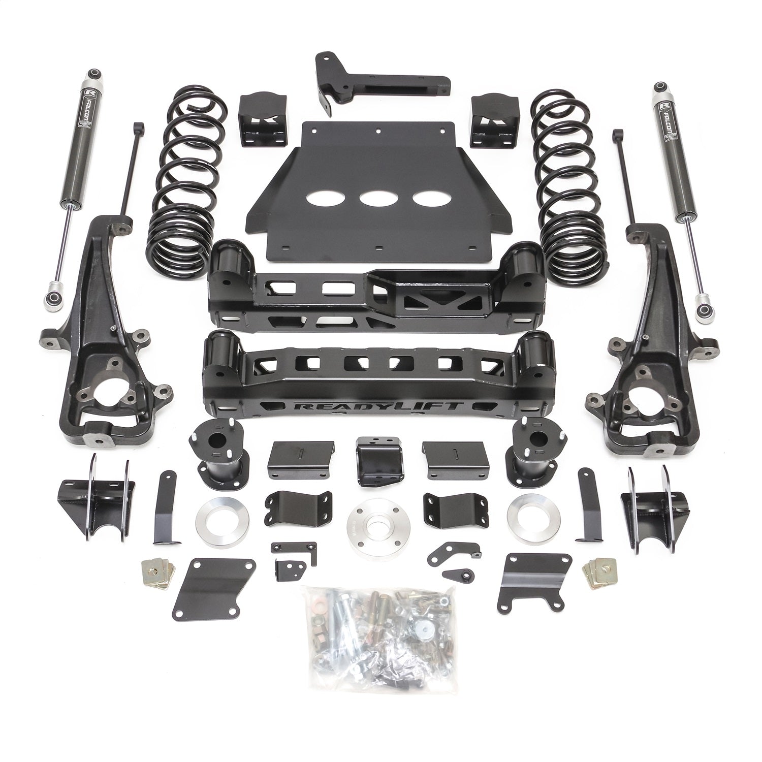 ReadyLift 6" Lift Kit W Falcon Shocks for Dodge Ram 1500 2019-2023 -1