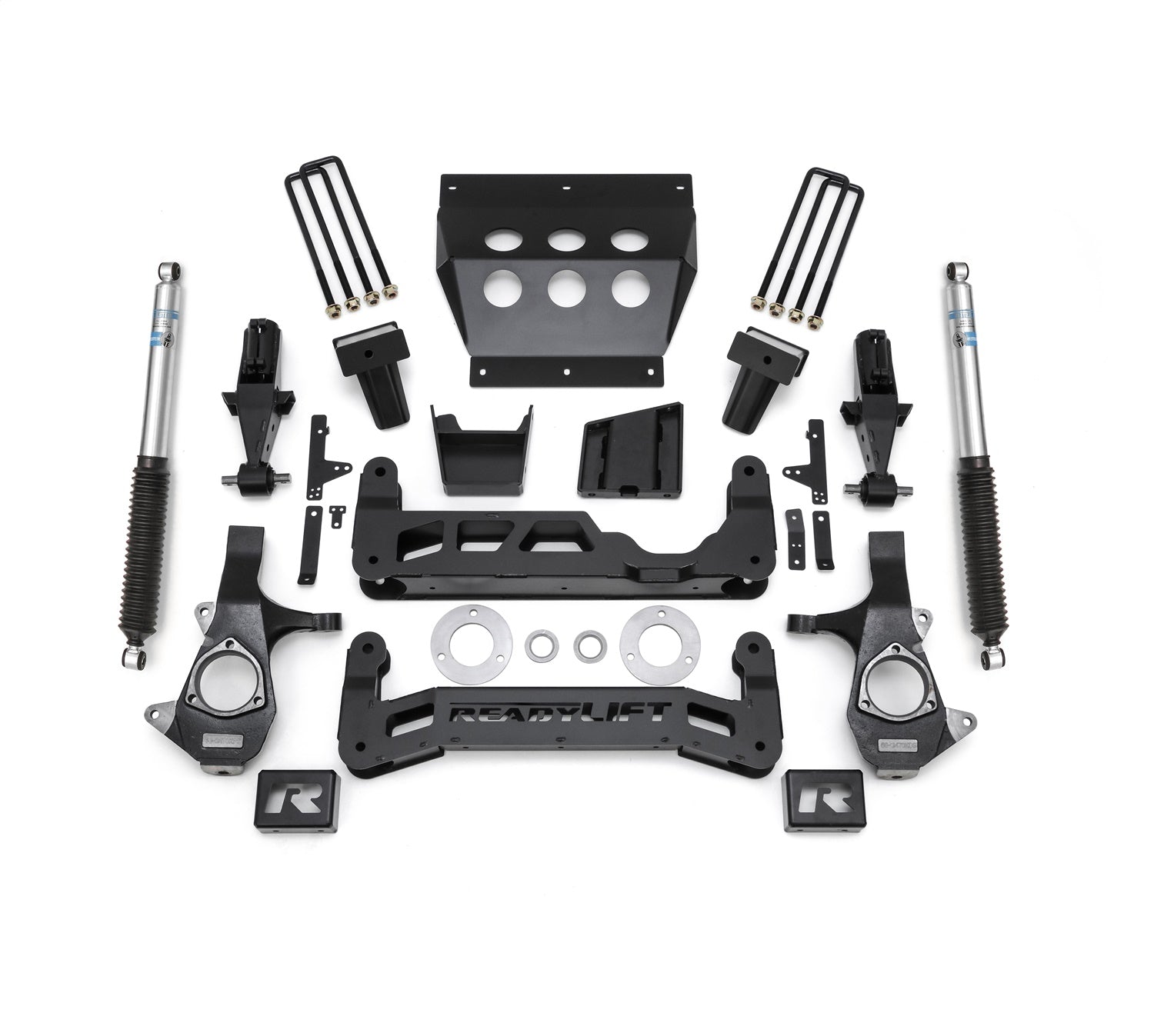 ReadyLift 7" Lift Kit Chevy GMC Silverado Sierra 14-18 W Cast Steel Suspension -1
