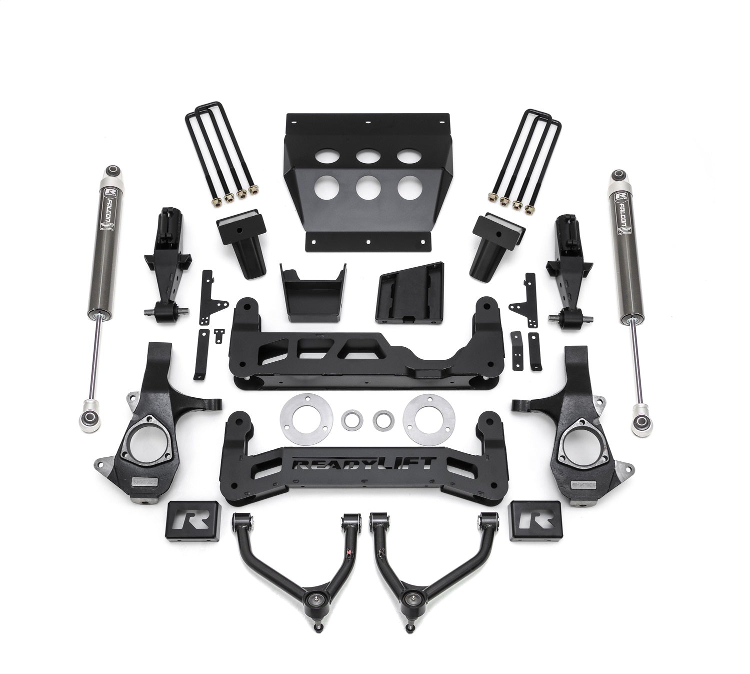 ReadyLift 7" Lift Kit Chevy GMC Silverado Sierra 2014-2018 W Stamped Steel LCA -1