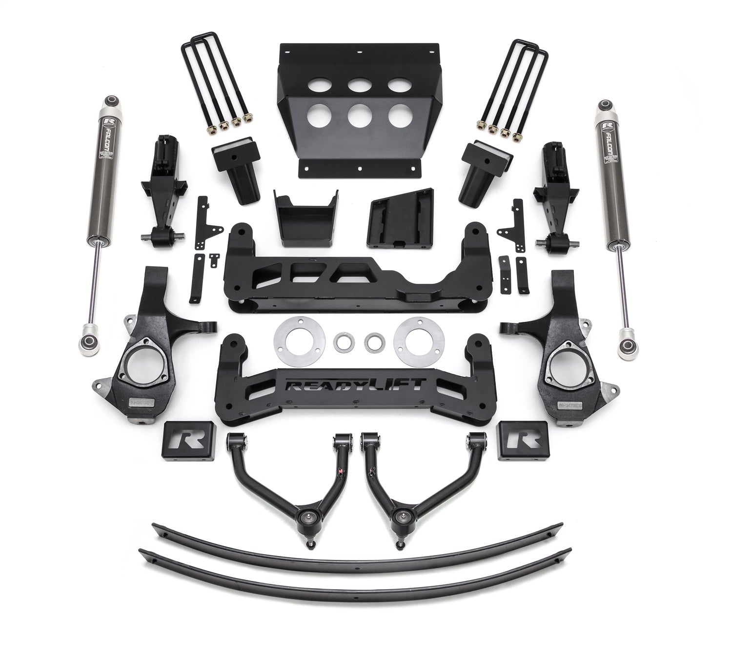 ReadyLift 9" Lift Kit Chevy GMC Silverado Sierra 2014-2018 W/ Falcon 1.1 Shocks -1