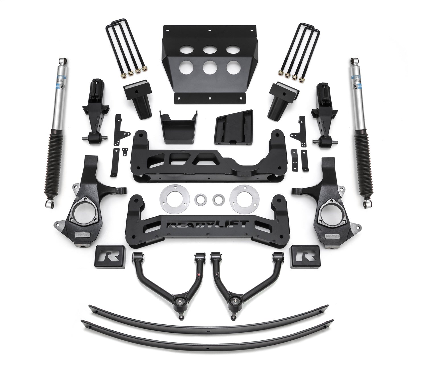 ReadyLift 9" Lift Kit Chevy GMC Silverado Sierra 2014-2018 W Cast Suspension -1