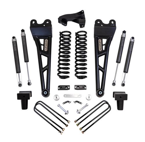 ReadyLift Lift w/Falcon Shocks Radius Arms 4" for Ford SuperDuty Diesel 17-22