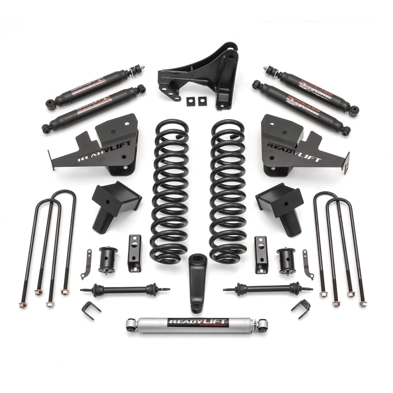 ReadyLift 6.5" Lift Kit for Ford SuperDuty F250 Diesel 1Piece DL W/ Shocks 17-19 -1