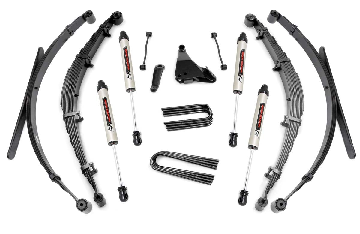 Rough Country 6in for Ford Suspension Lift Kit System w/V2 Shocks 49270