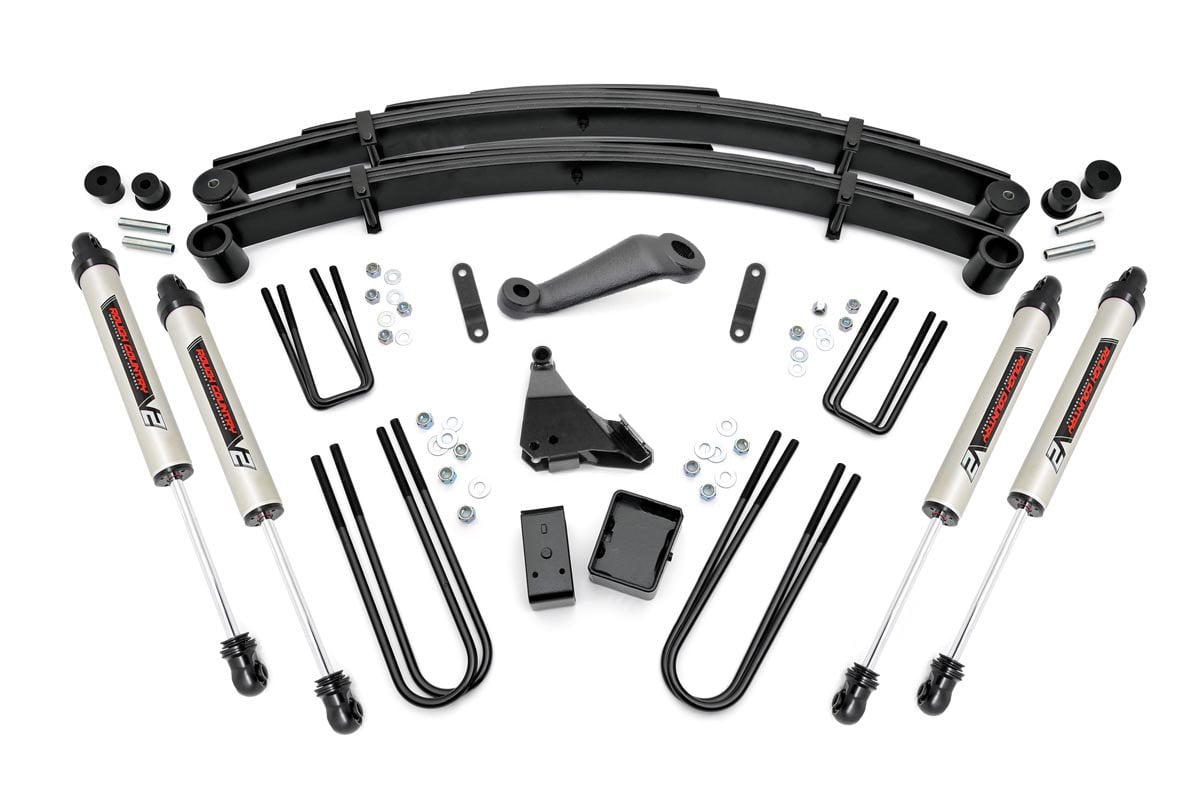 Rough Country 6in for Ford Suspension Lift Kit w/V2 Shocks 49670
