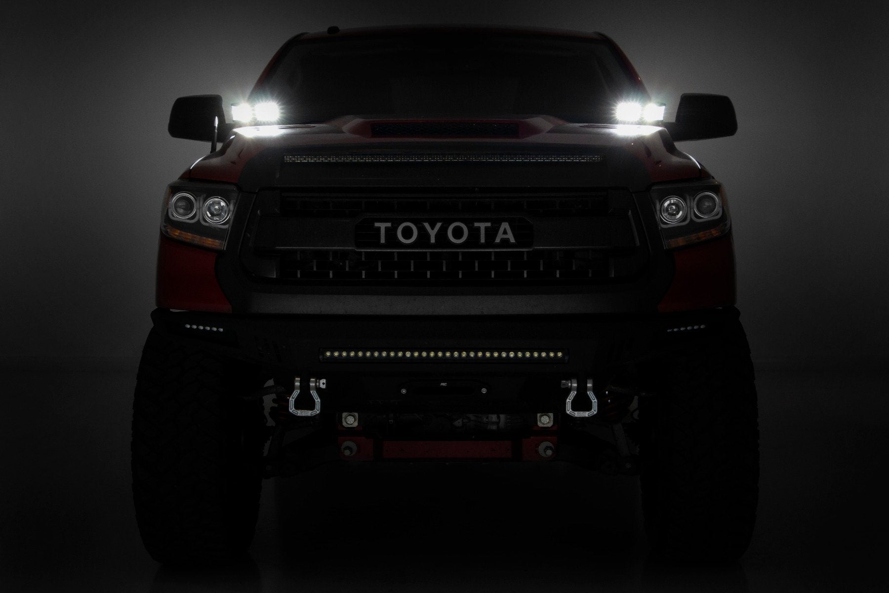 Toyota 2" LED Ditch Kit 14-20 Tundra Black Series Spot /Flood 70866