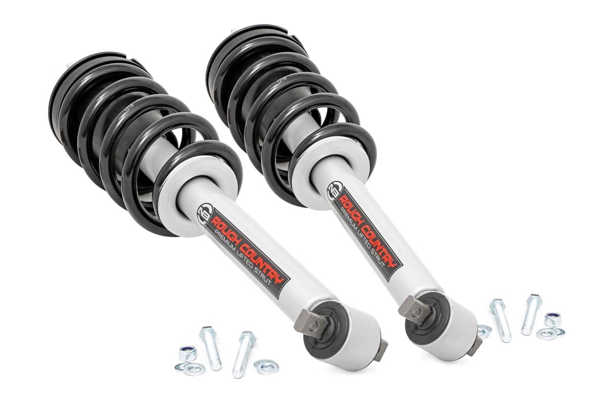 Rough Country Loaded Strut Pair 6" Chevy Silverado 1500 2WD/4WD 19-23 - 501067