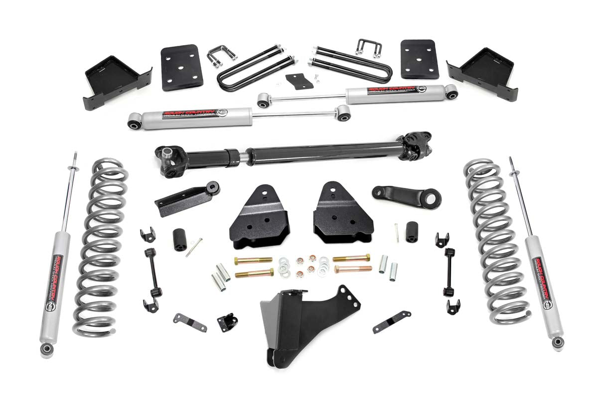 Rough Country 4.5" Suspension Lift Kit for F250/350 17-22 Diesel 55020