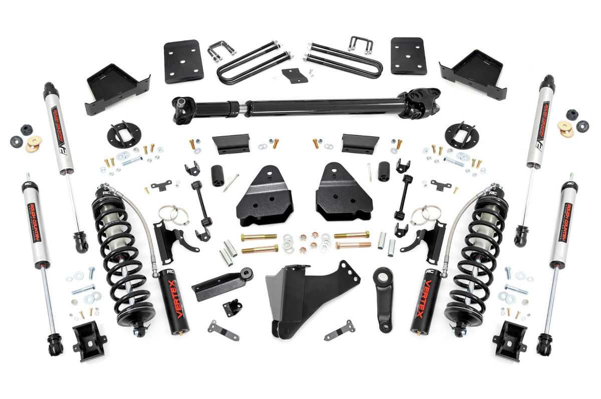 Rough Country 6" Lift w/ Front Driveshaft For Ford F250/350 SuperDuty 4wd 17-22 50358