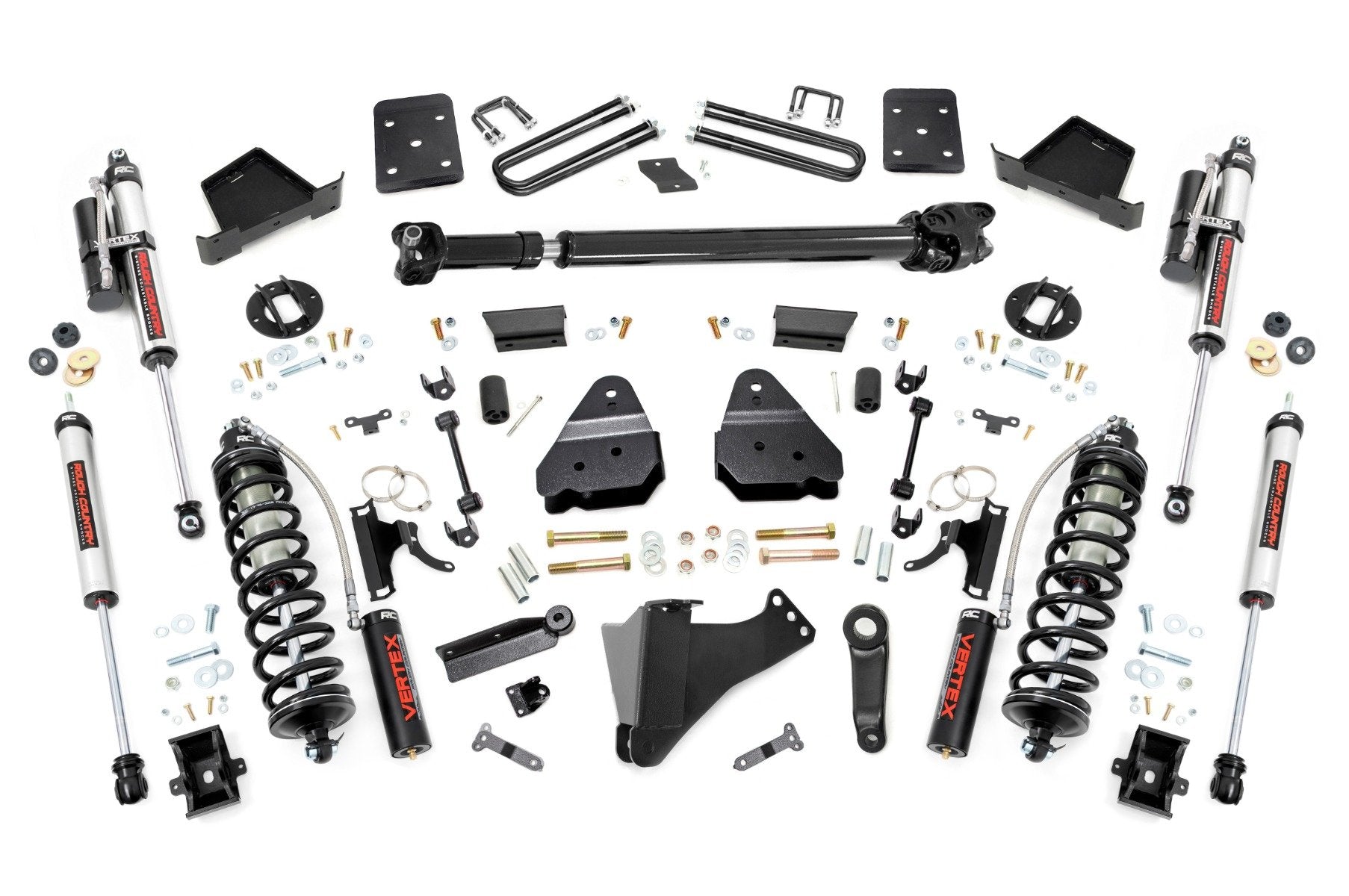 Rough Country 6" Lift OVLD D/S C/O Vertex For Ford SuperDuty 4wd 17-22 50359