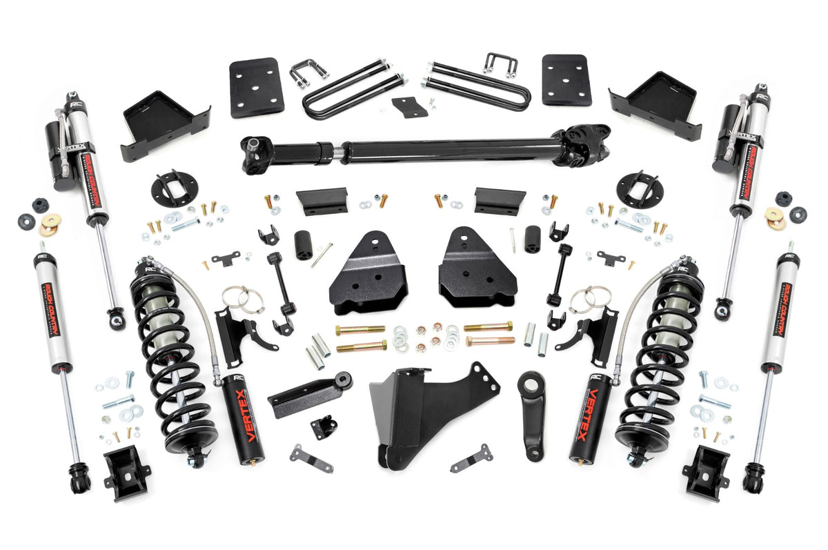 Rough Country 6" Lift w/ Front Driveshaft For Ford F250/350 SuperDuty 4wd 17-22 50358