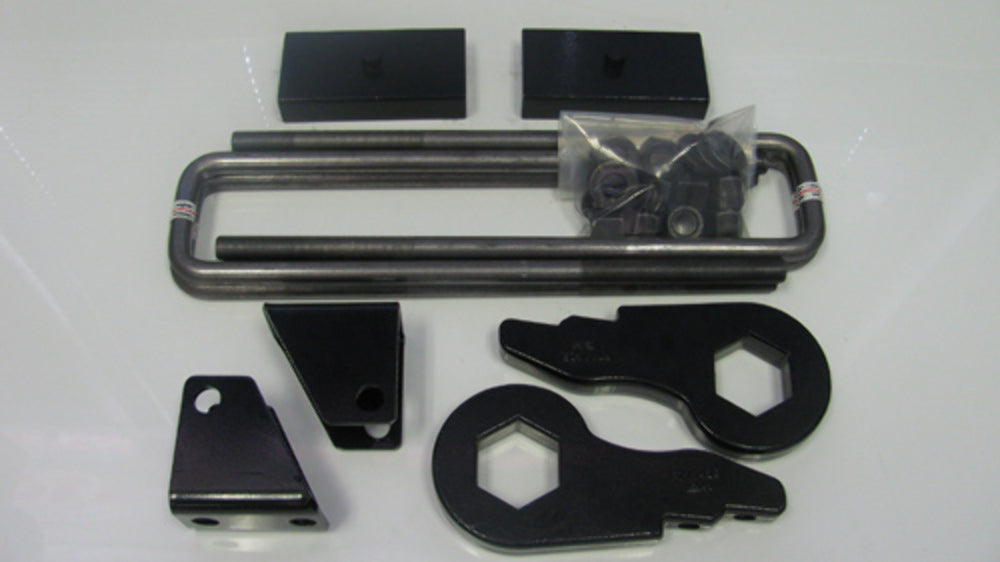 Chevy/GMC 3" Leveling Kit Lift Kit 1500/2500/3500 HD 8-lug 2000-2010 w/ Dually u-bolts -1