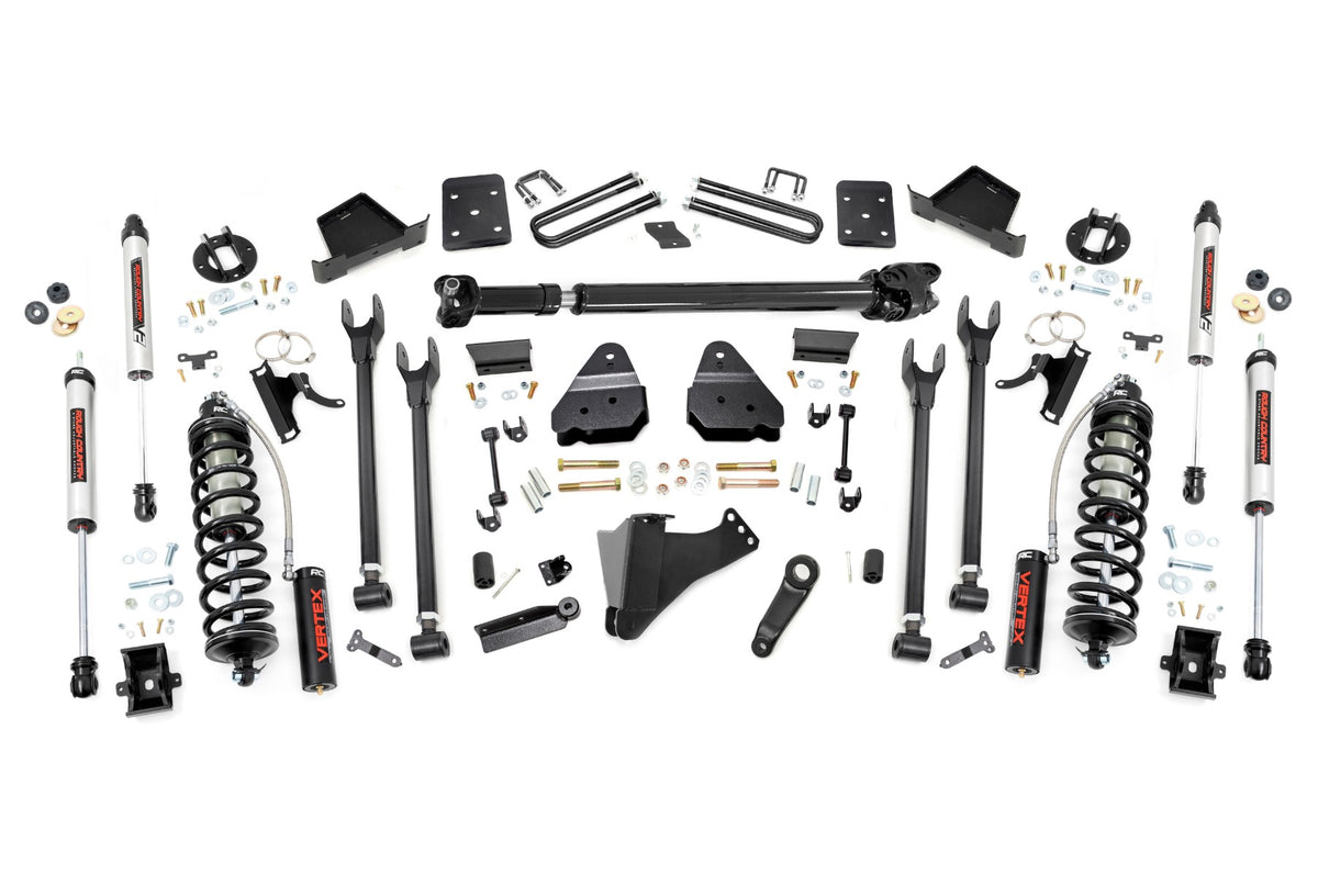 Rough Country 6" Lift Kit 4-Link w/ Driveshaft For Ford F250/350 SuperDuty 17-22 Diesel 50758