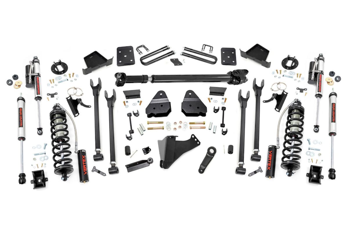 Rough Country 6" Lift Kit 4-Link w/ Driveshaft For Ford F250/350 SuperDuty 17-22 Diesel 50758