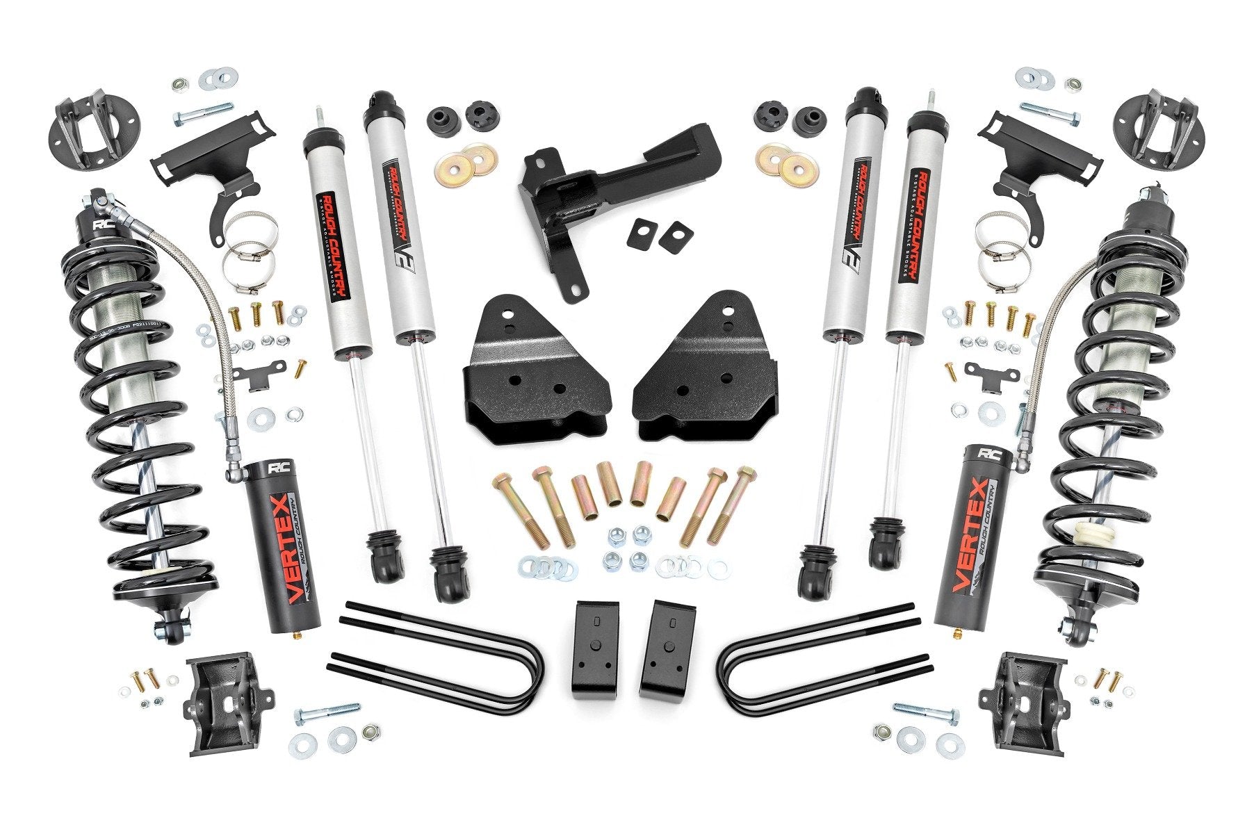 Rough Country 3" Lift Coilover Conversion for Ford F250 Super Duty 4wd 11-16 56257