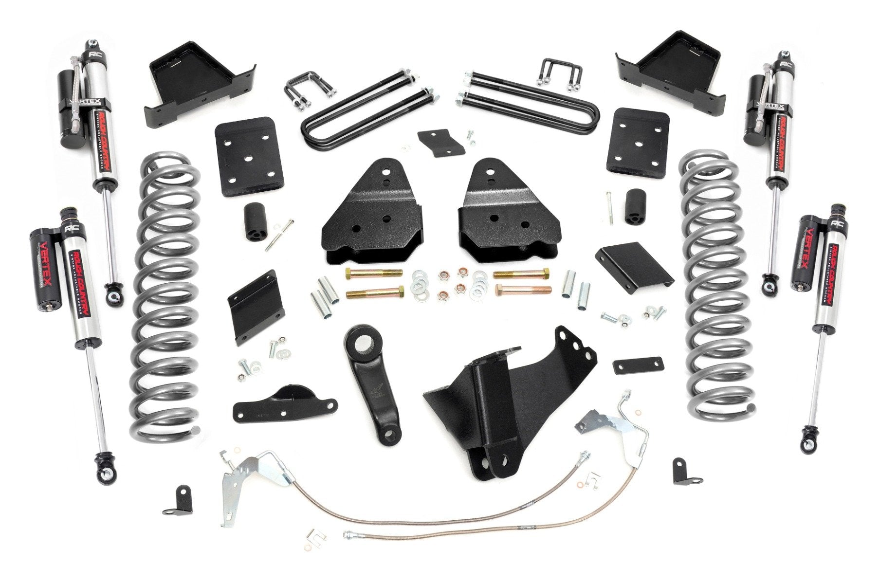 Rough Country 6in Lift Kit Vertex for Ford F-250 11-14 4wd Gas No Ovlds 53350