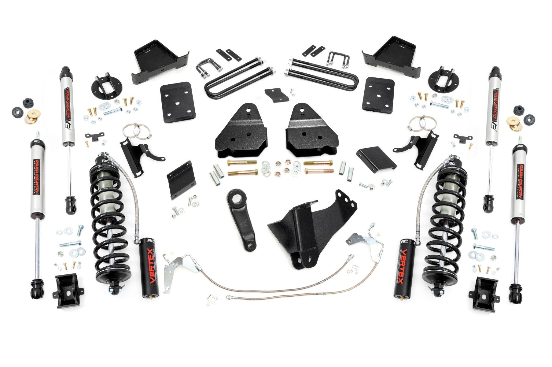 Rough Country 6" Lift Kit Diesel OVLD C/O V2 for Ford Super Duty 11-14 56458