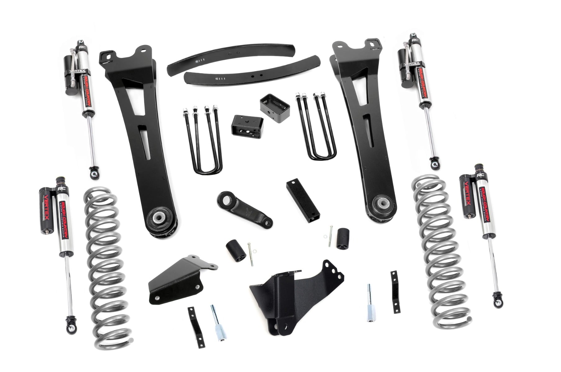 Rough Country 6 Inch Lift Kit | Gas | Radius Arm | Vertex | for Ford F-250/F-350 Super Duty (05-07) 53750