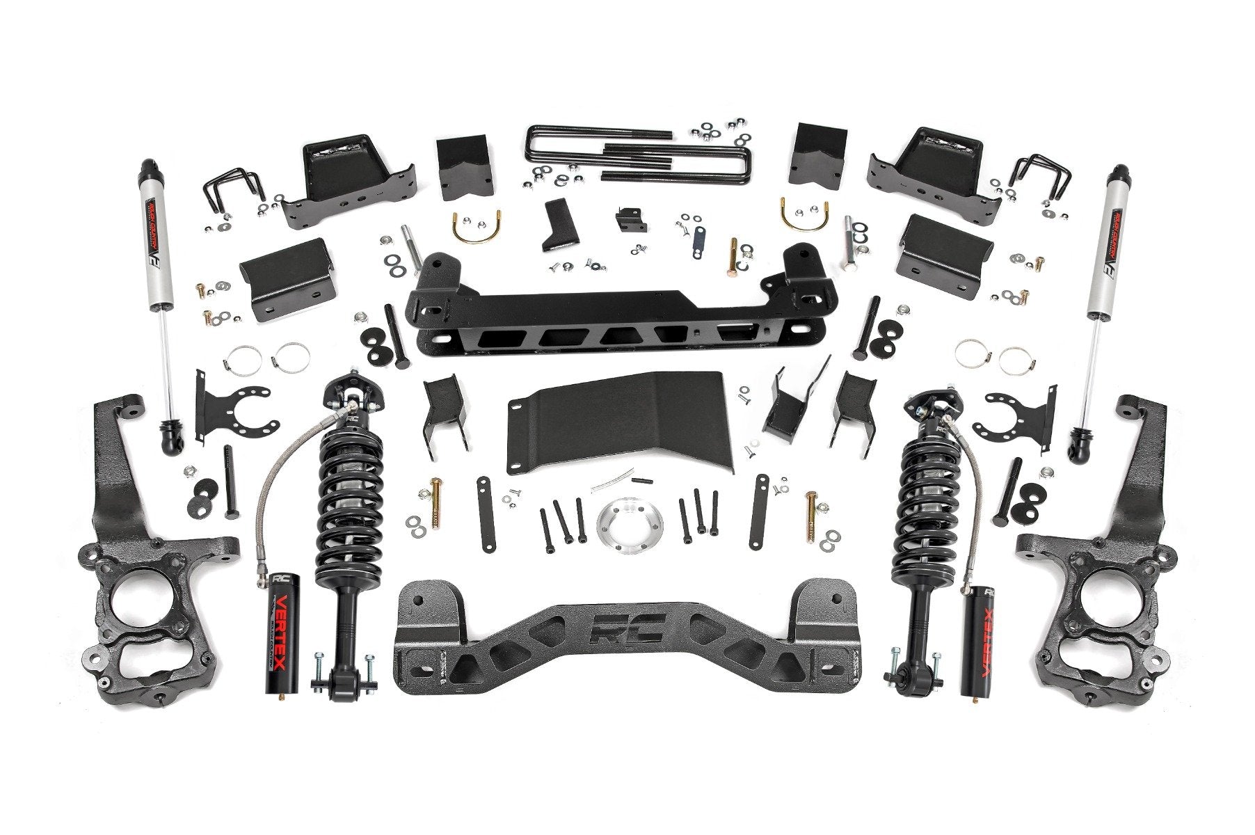 Rough Country 6in for Ford Suspension Lift Kit Vertex & V2 15-20 F-150 4wd 55757