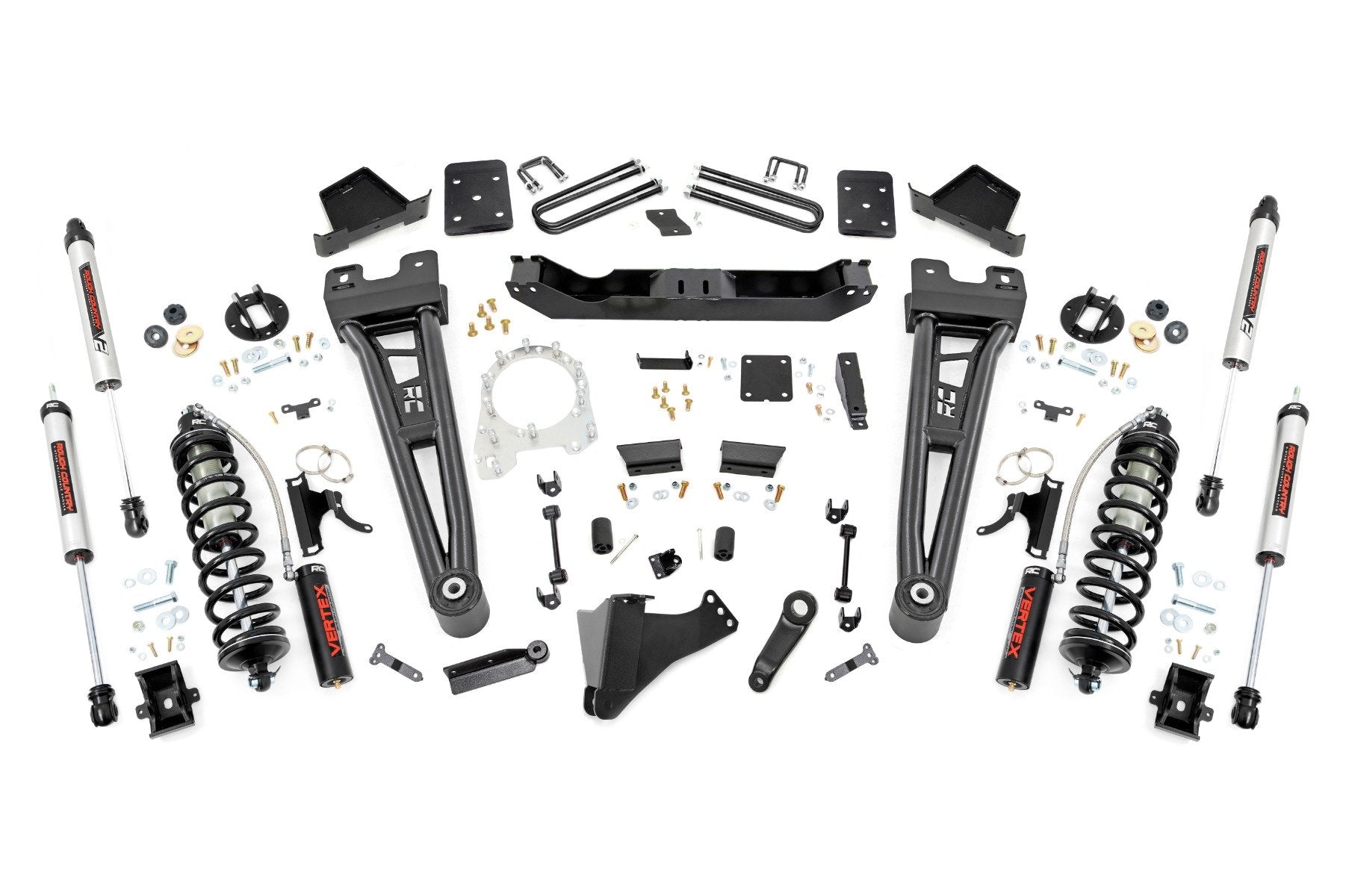 Rough Country 6" Lift Kit R/A No OVLD C/O V2 For Ford SuperDuty 17-22 55658