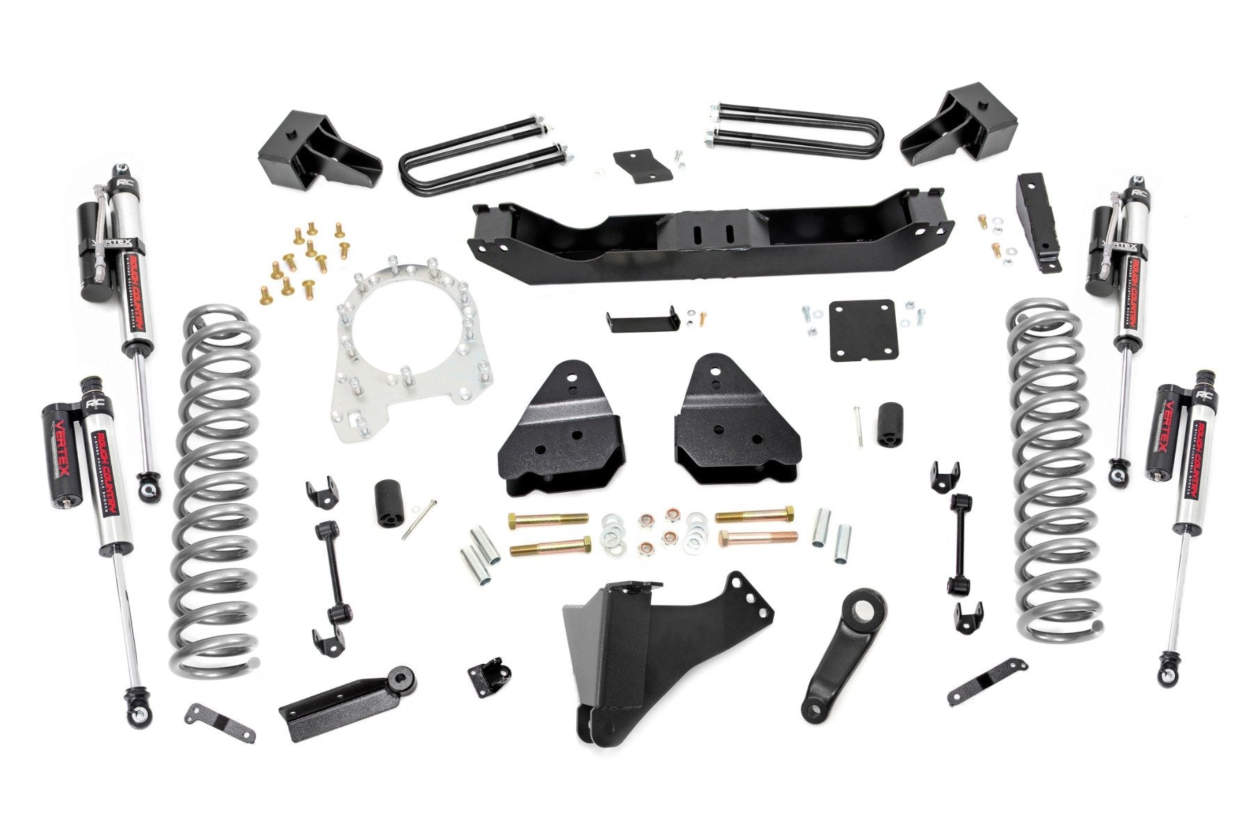 Rough Country 4.5" Ford Lift Kit Vertex Shocks 17-22 F350/450 4wd Diesel Dually 55950