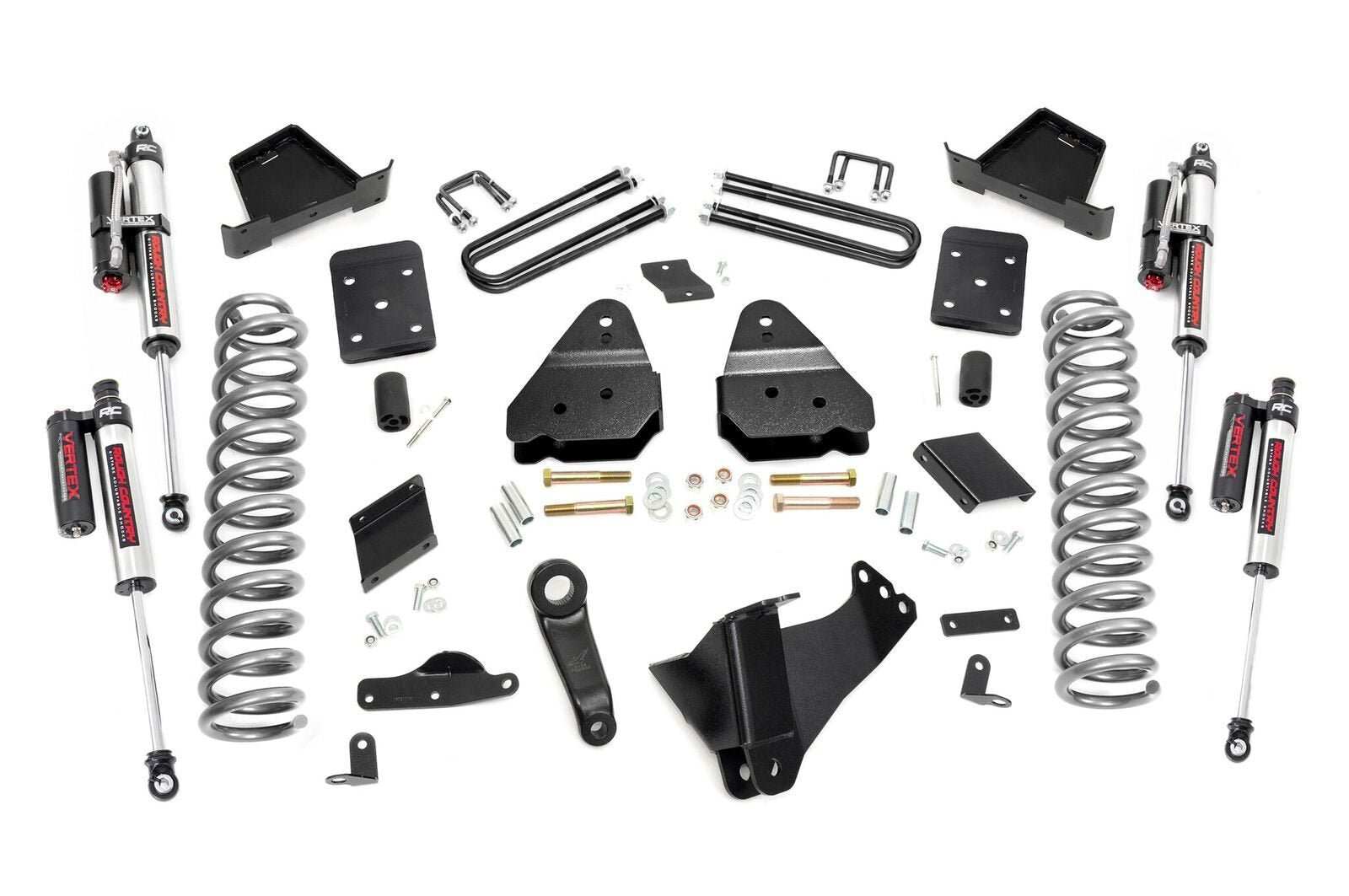 Rough Country 4.5" Lift Kit for Ford Vertex 15-16 F-250 4wd w/Overloads 56750