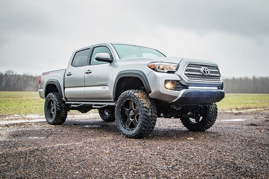 Rough Country 4" Suspension Lift Kit w/ Shocks for Toyota Tacoma 16-20 4WD -4