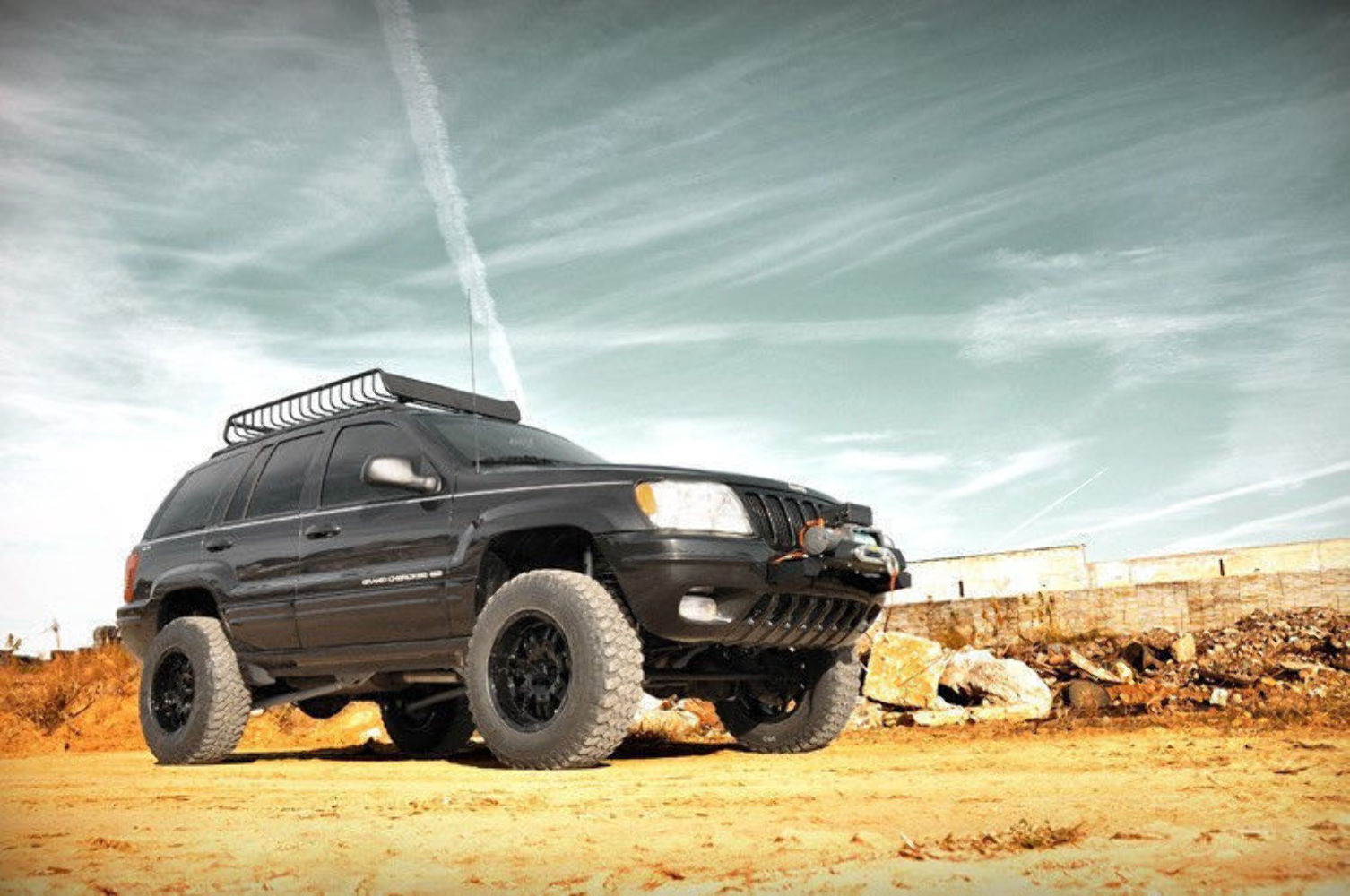 Rough Country 4" Long Arm Upgrade Kit For Jeep Grand Cherokee WJ 1999-2004 -2